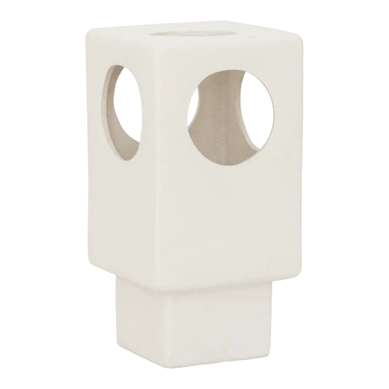Stolní lampa LYCKA bílá kamionka