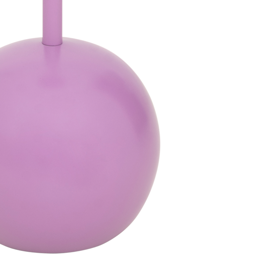 Boční stolek HIGH M liliový