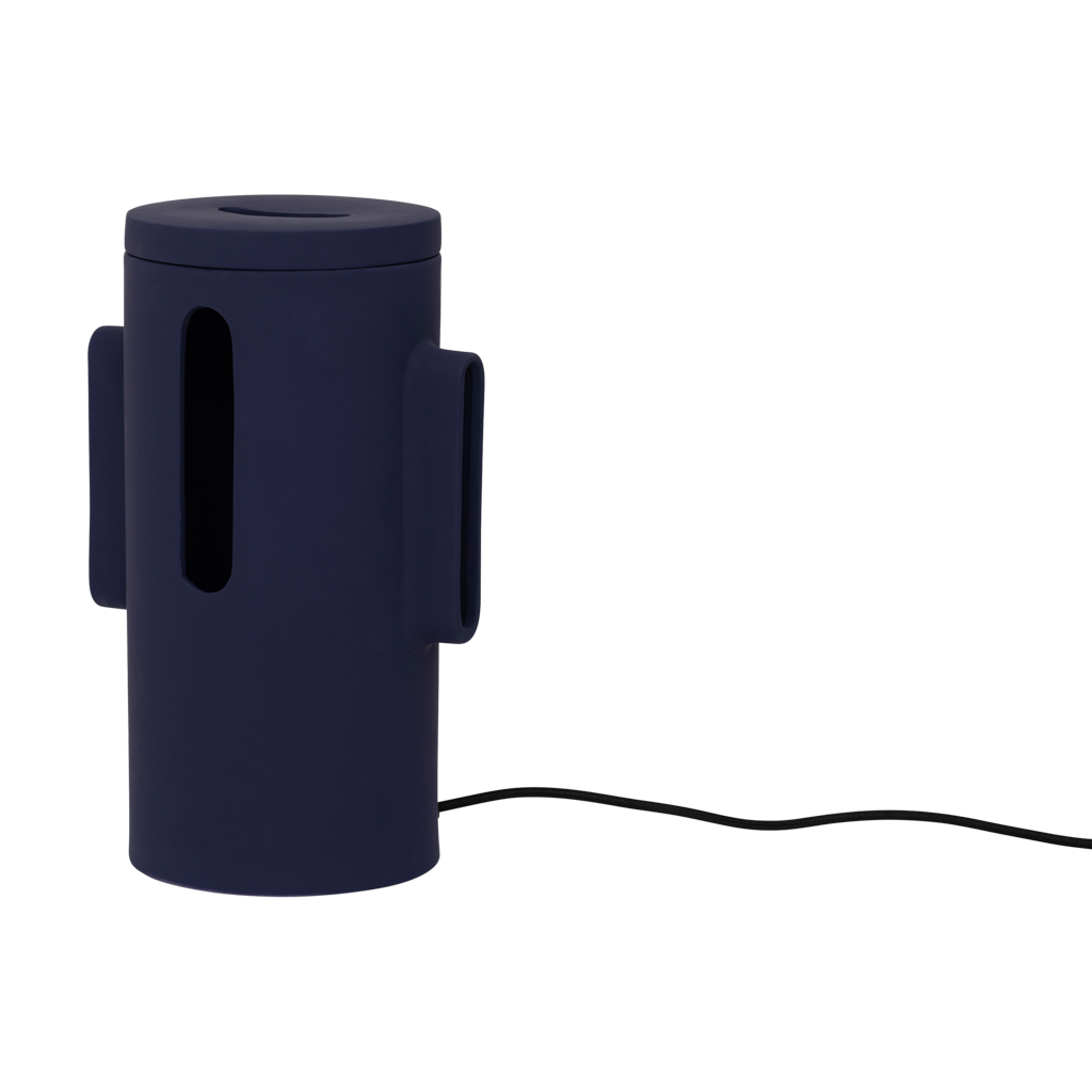 Stolní lampa LITEN granátová