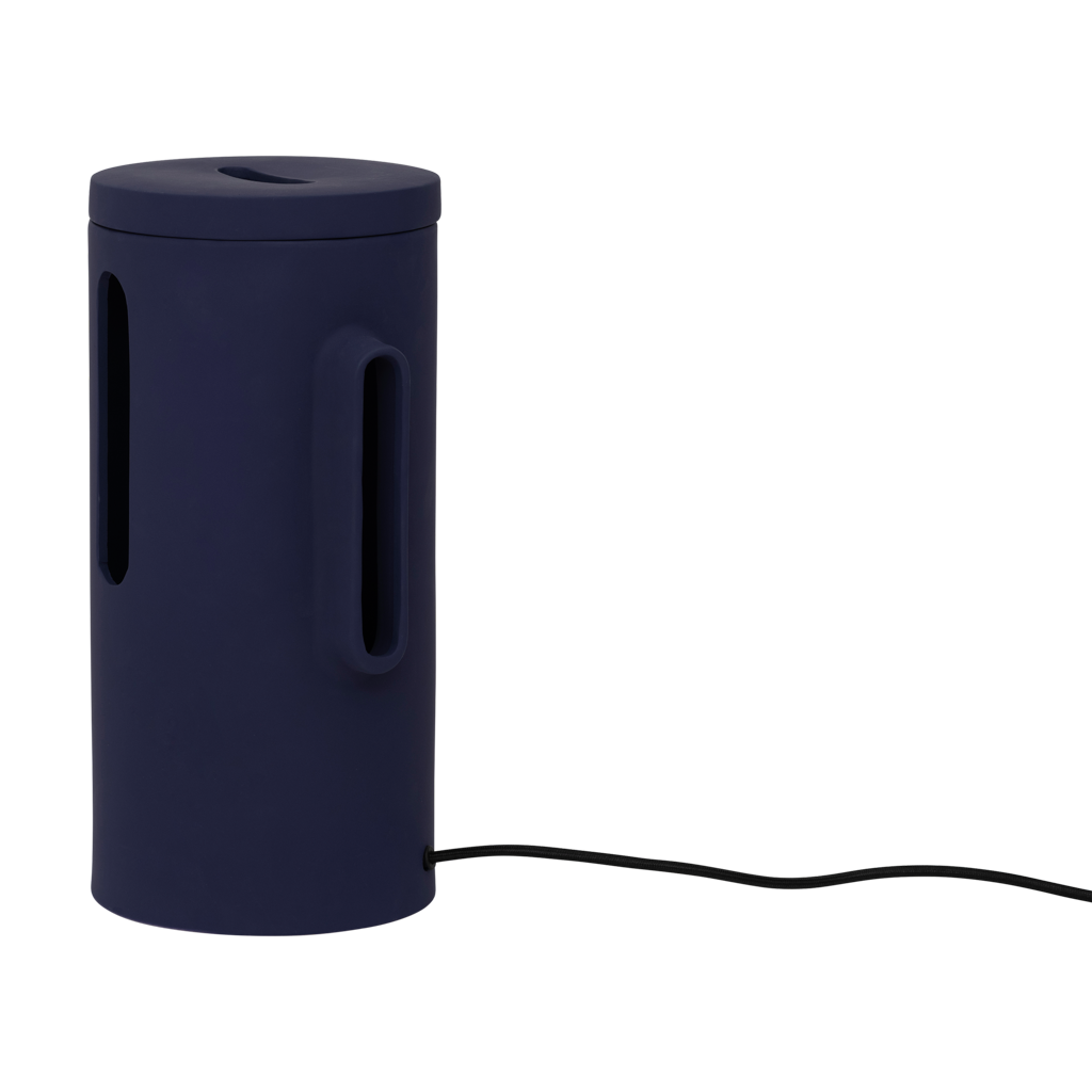 Stolní lampa LITEN granátová