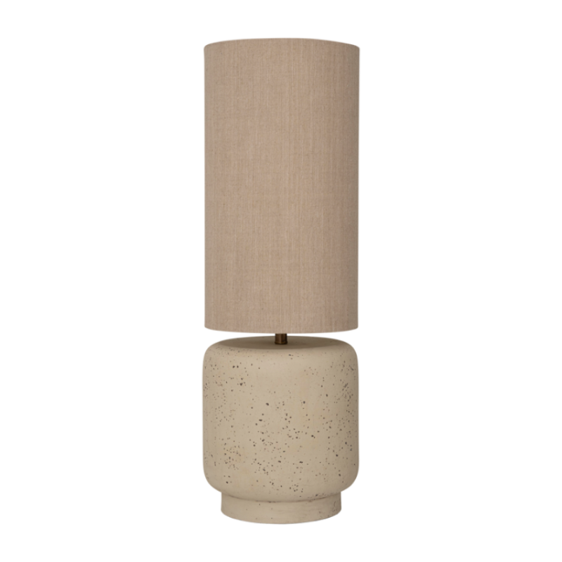 TLOE Beige Ceramic Floor Lamp