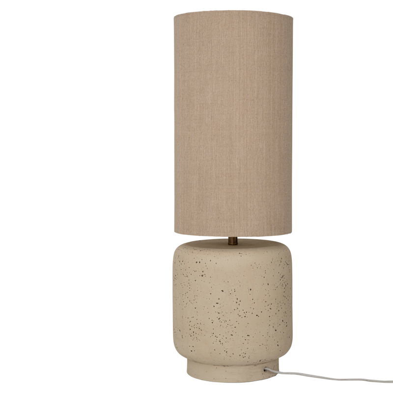 TLOE Beige Ceramic Floor Lamp