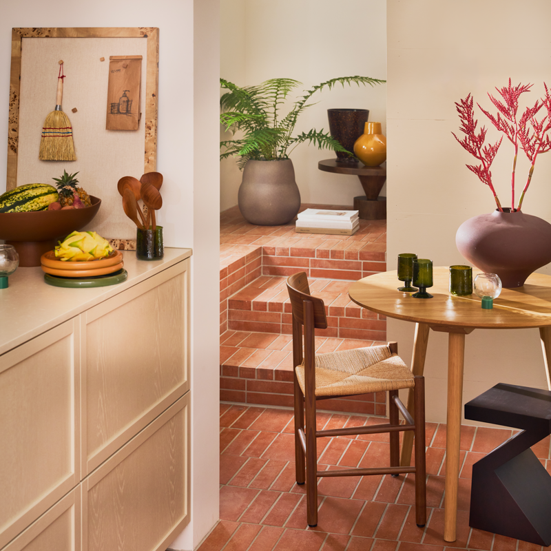 GAMA Side Table Dark Mango Wood