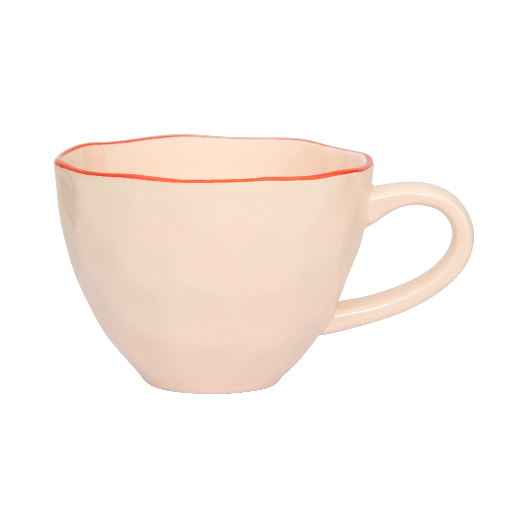 Hrnek na cappuccino GOOD MORNING růžový