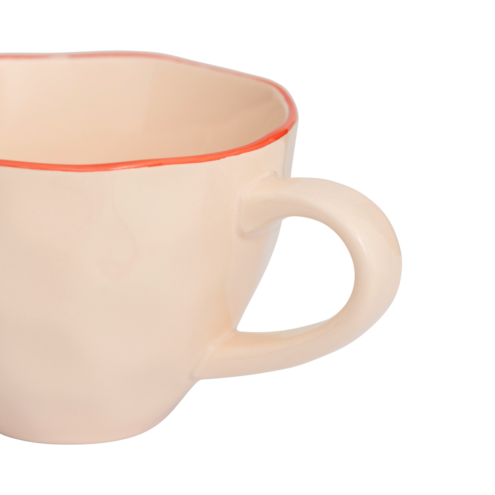 Hrnek na cappuccino GOOD MORNING růžový