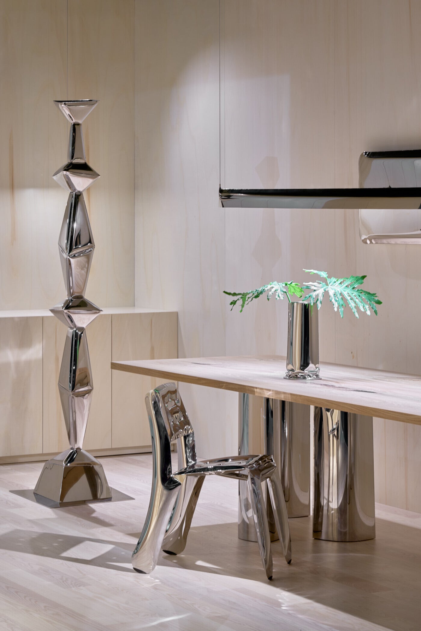 Závěsné svítidlo BLADE ocel