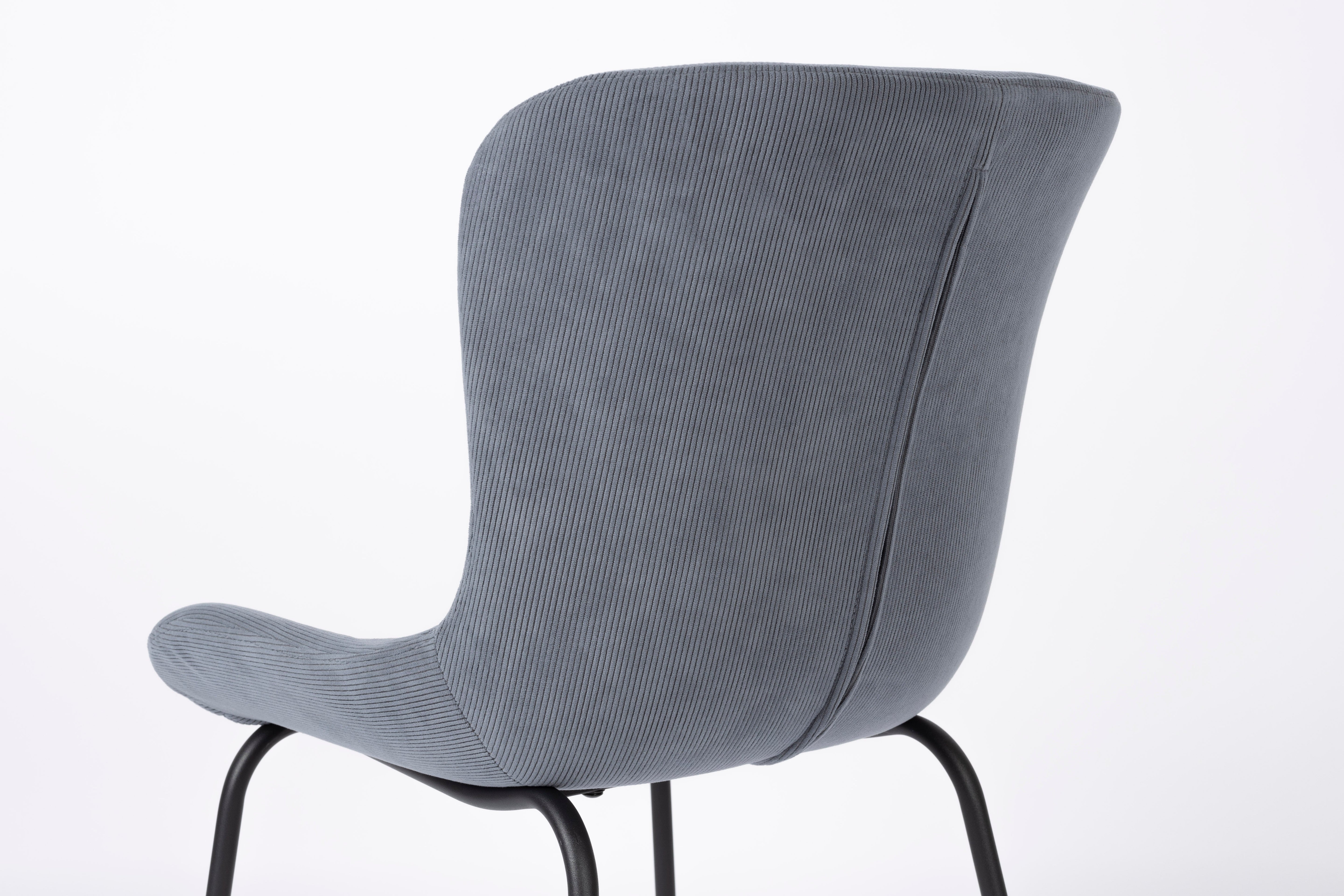 Židle JUNZO RIB modrá