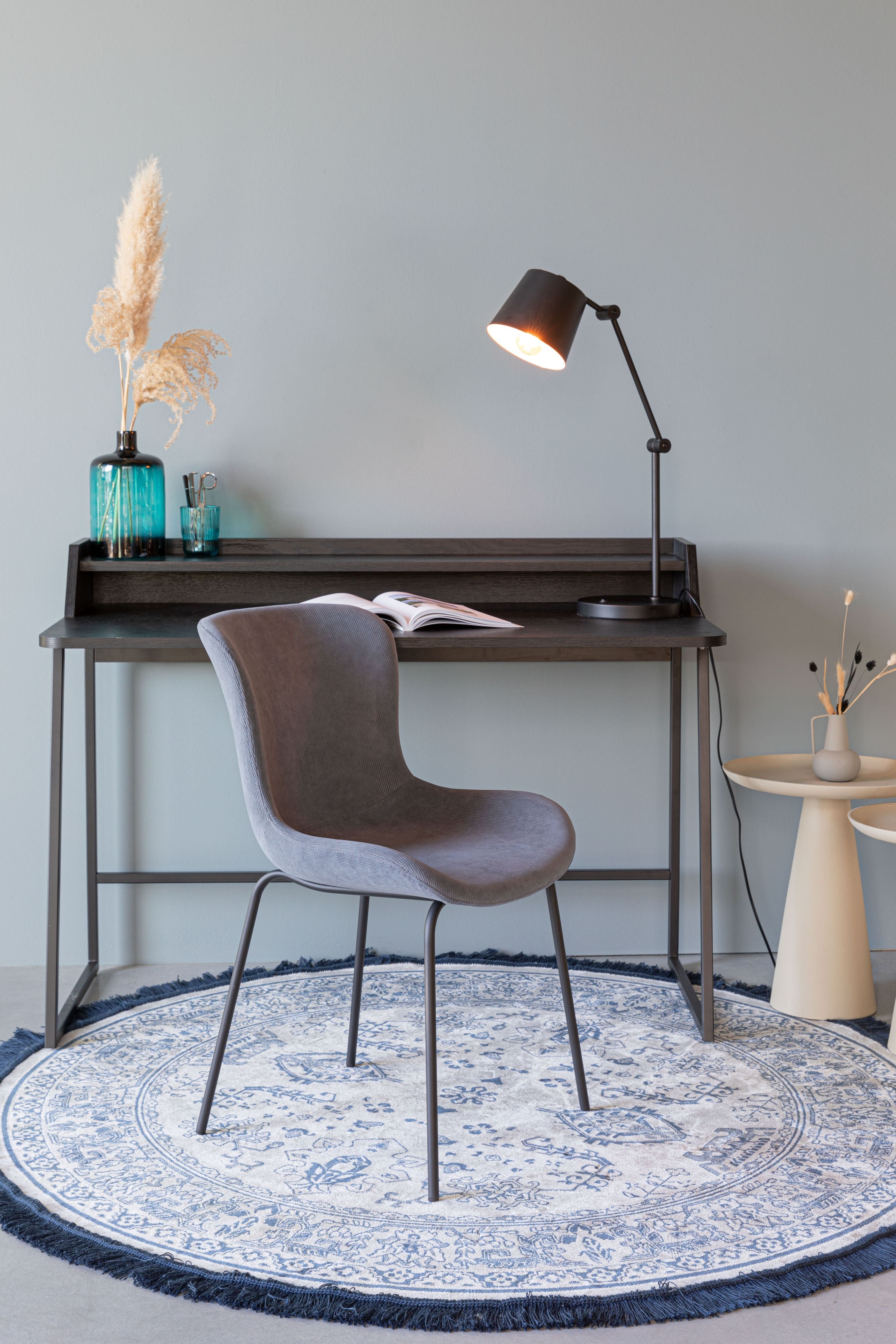 Židle JUNZO RIB modrá