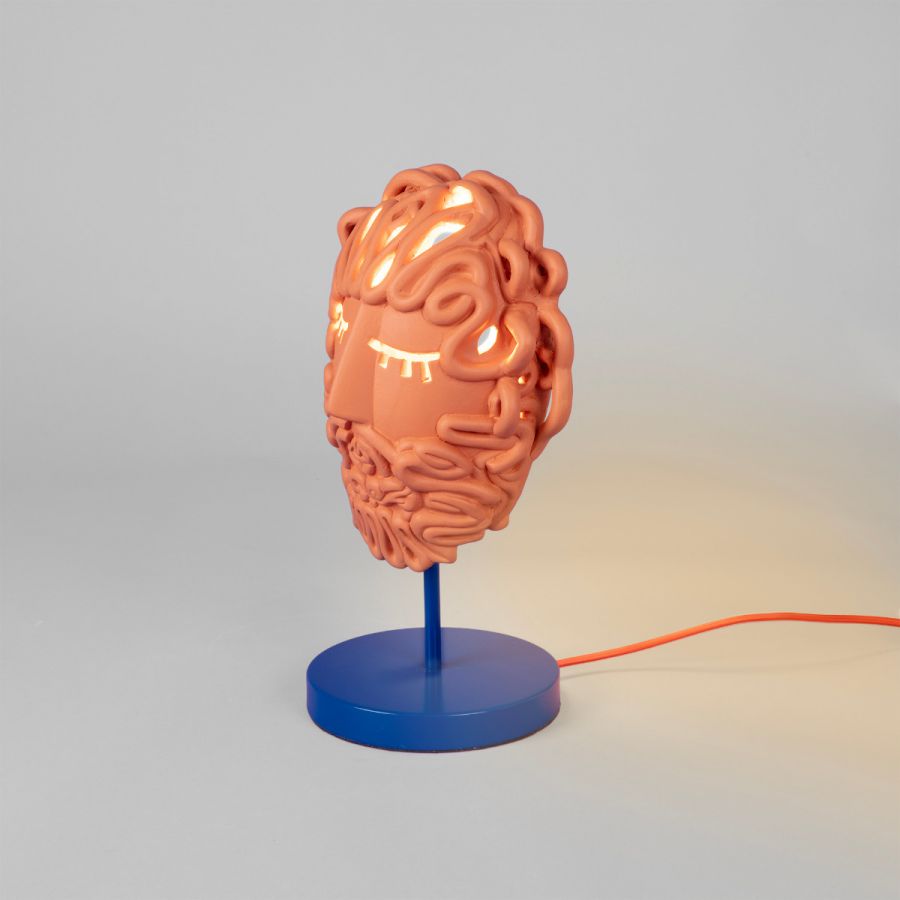 Stolní lampa MAGNA GRAECIA - ULYSSE terakota