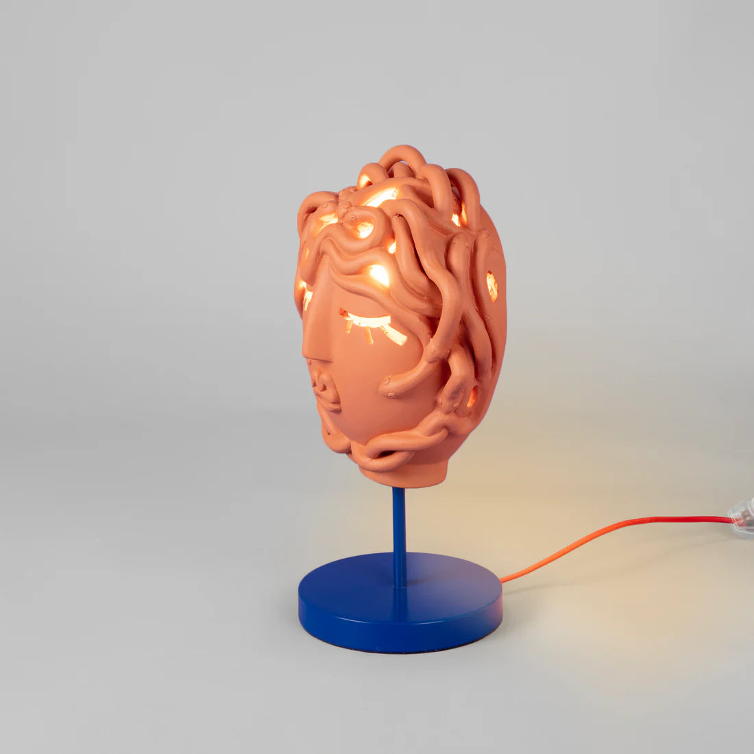 Stolní lampa MAGNA GRAECIA - MEDUSA terakota