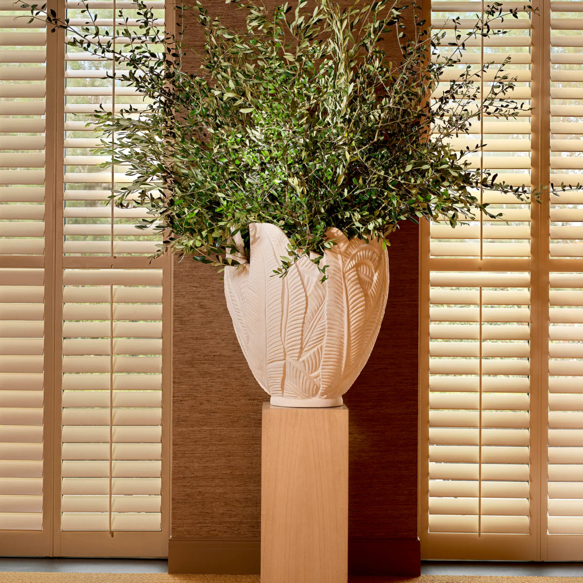 Outdoor Planter ZANZIBAR Cream