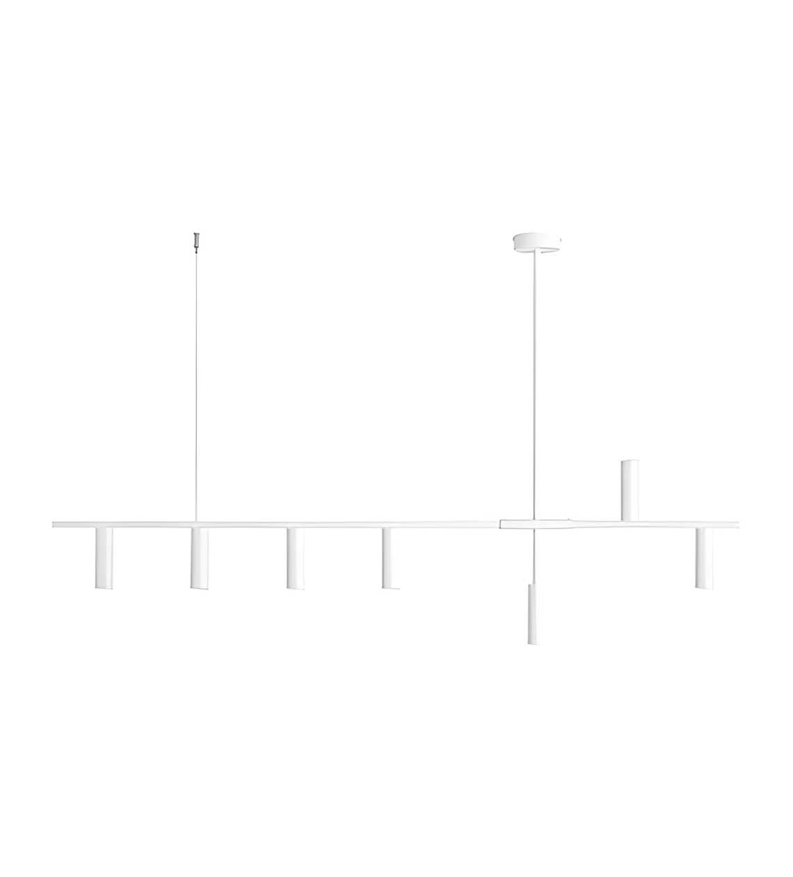 White Trevo hanging lamp