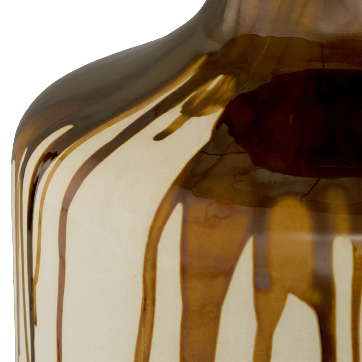 Stolní lampa LORENA hnědá