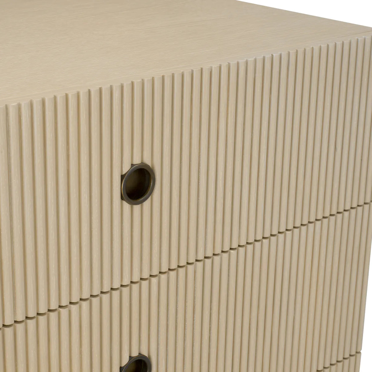 Dimitrios chest of drawers bright oak veneer