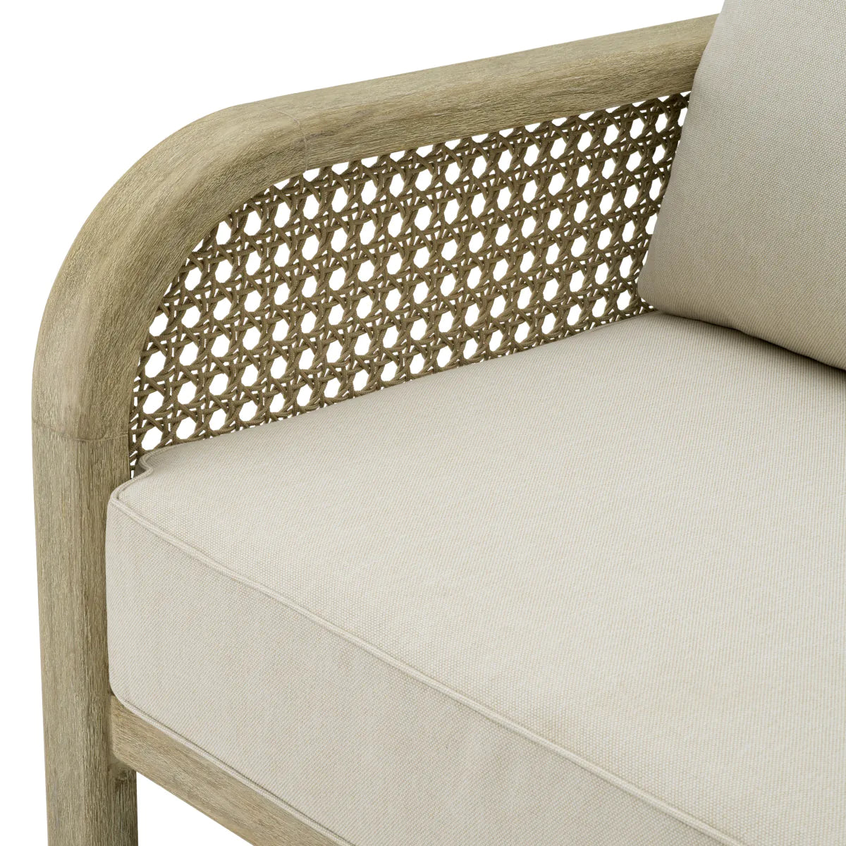 JULIAN Garden Sofa Light Teak Wood