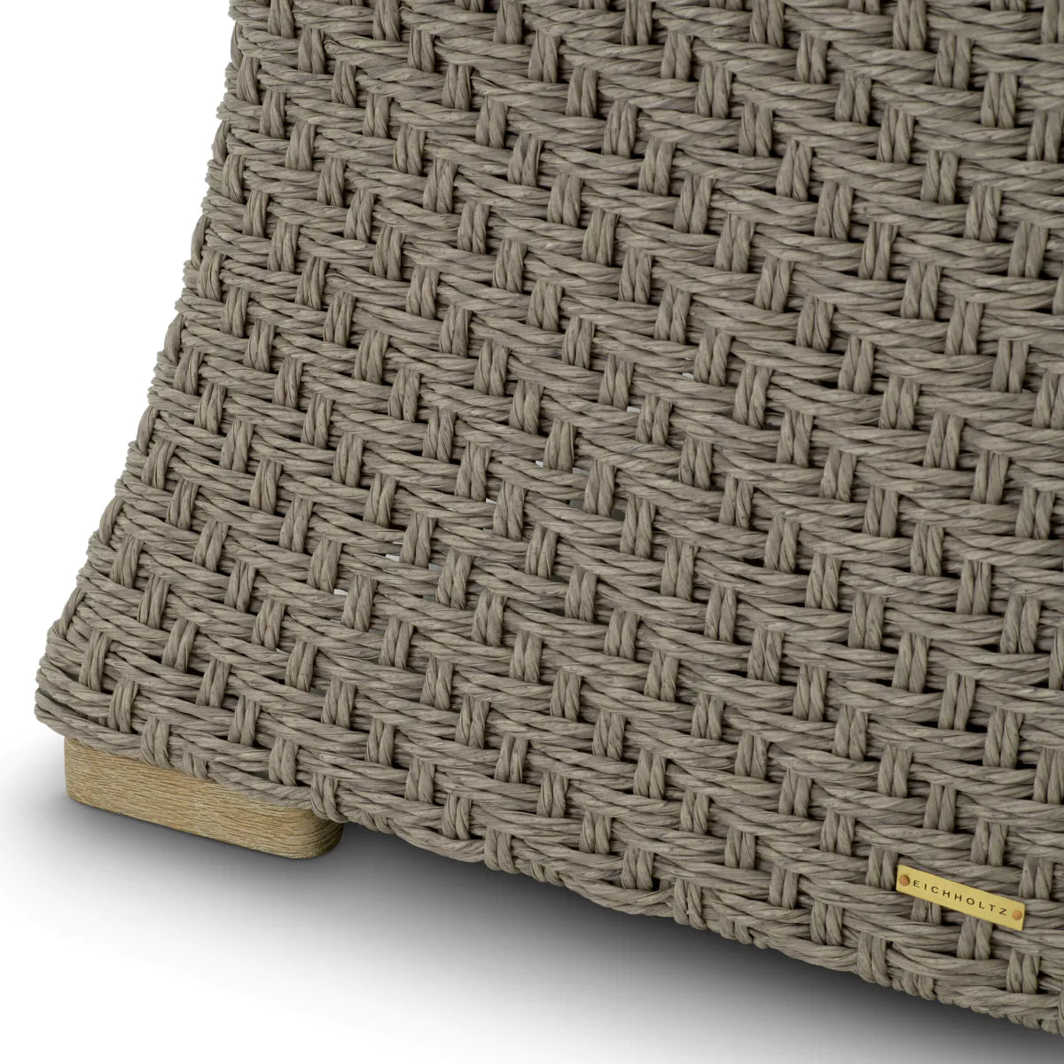BRYSON Gray Garden Armchair with Beige