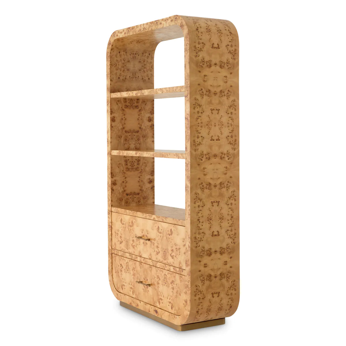 Quinton shelf light brown maple veneer