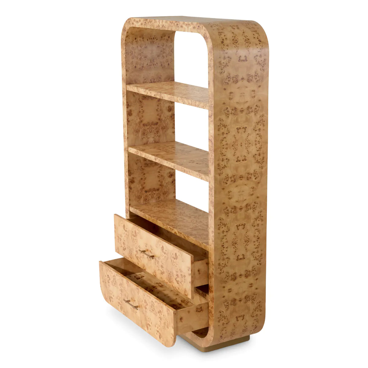 Quinton shelf light brown maple veneer