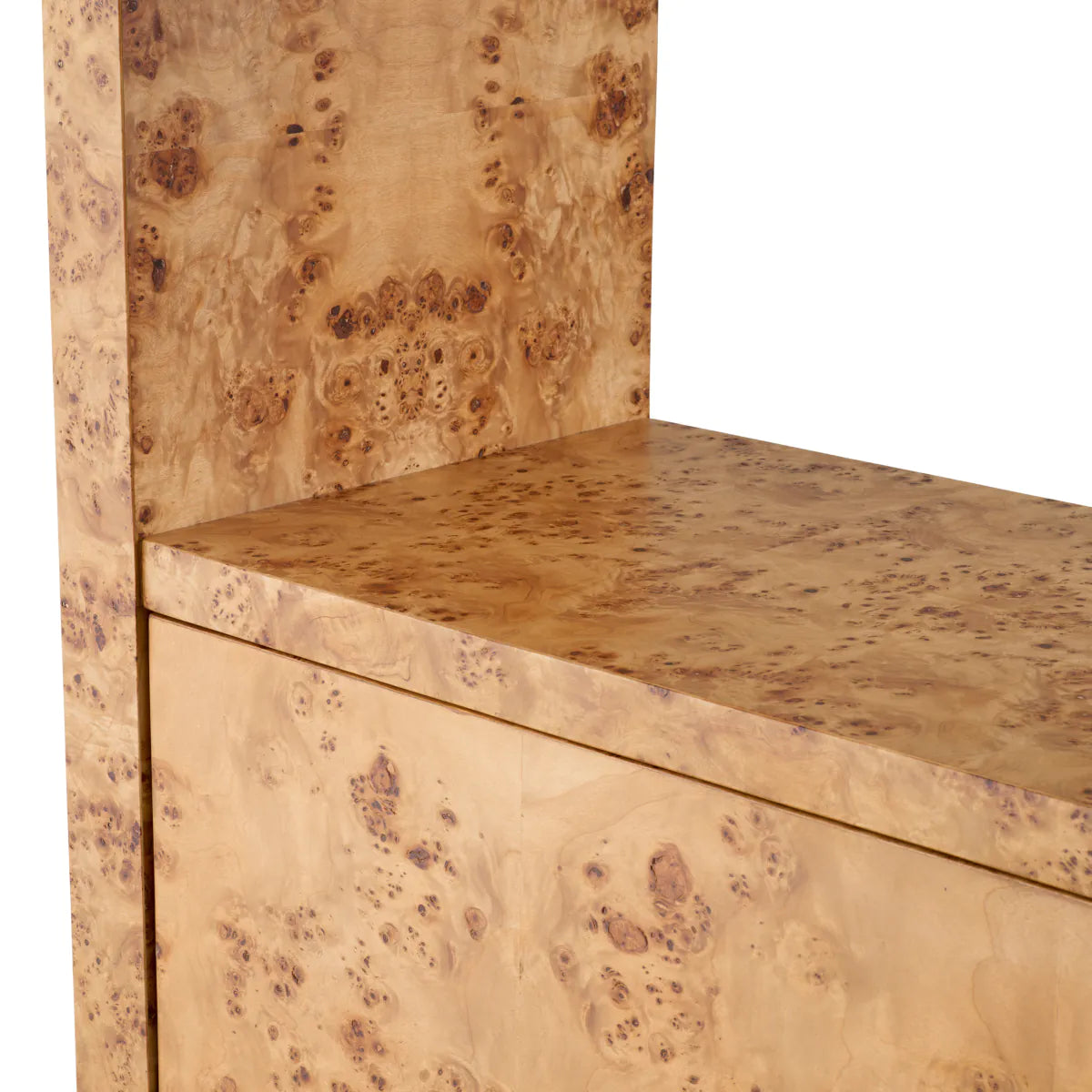 Quinton shelf light brown maple veneer