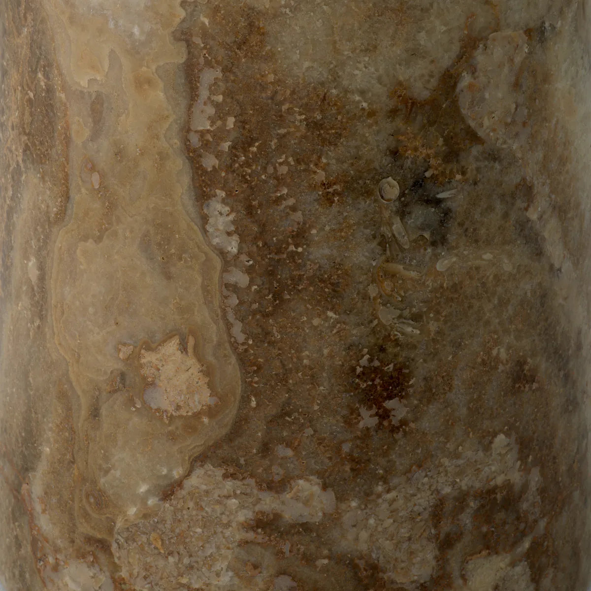 Boční stolek TERRY béžový onyx