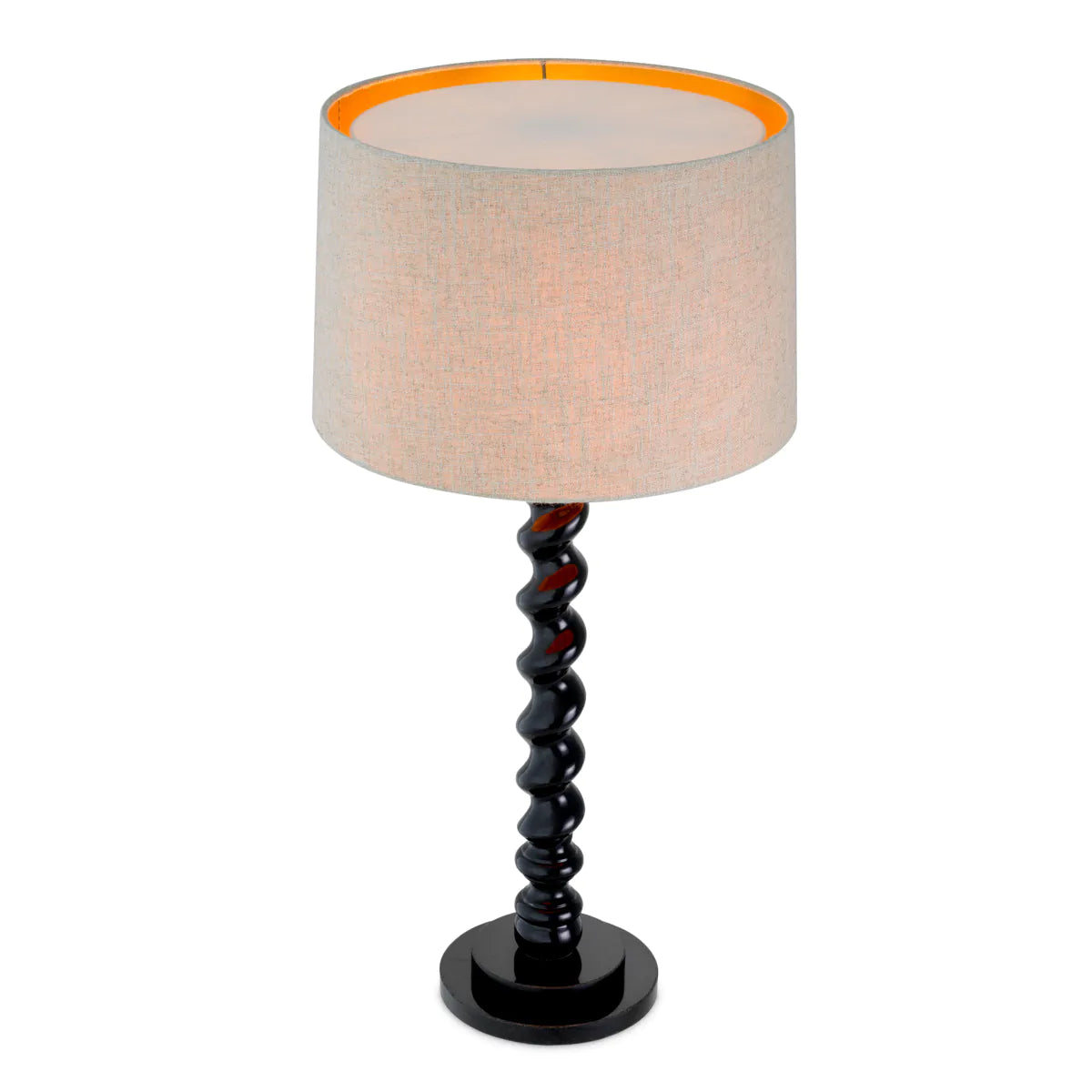 MASSIMO table lamp broken white with black base