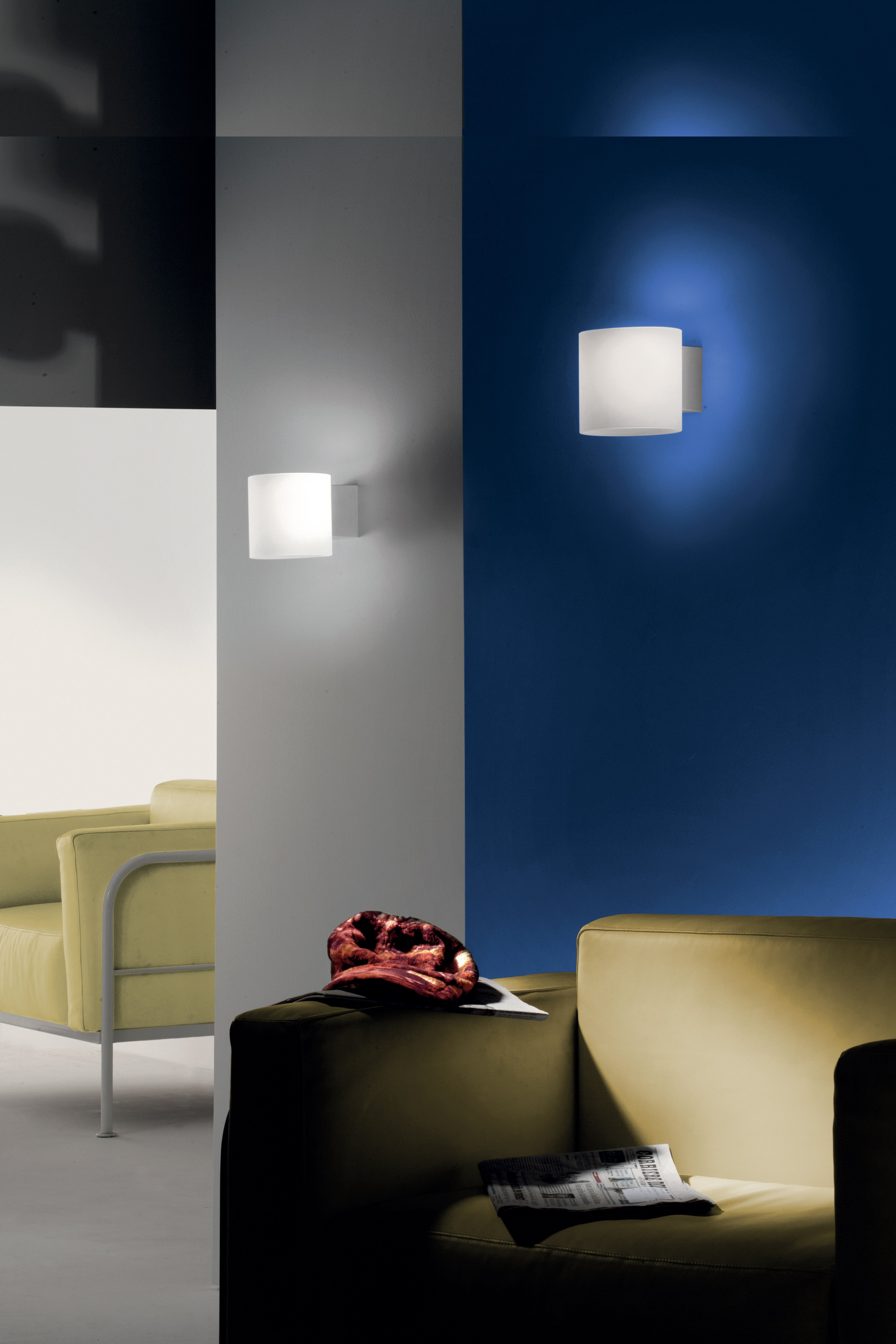 Lampa ścienna TUBE biały