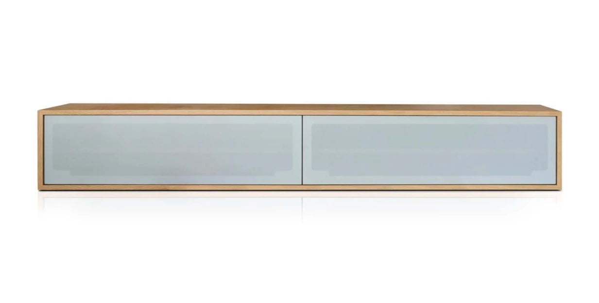 Szafka RTV GŁOŚNIKOWA fornir Rosanero Eye on Design