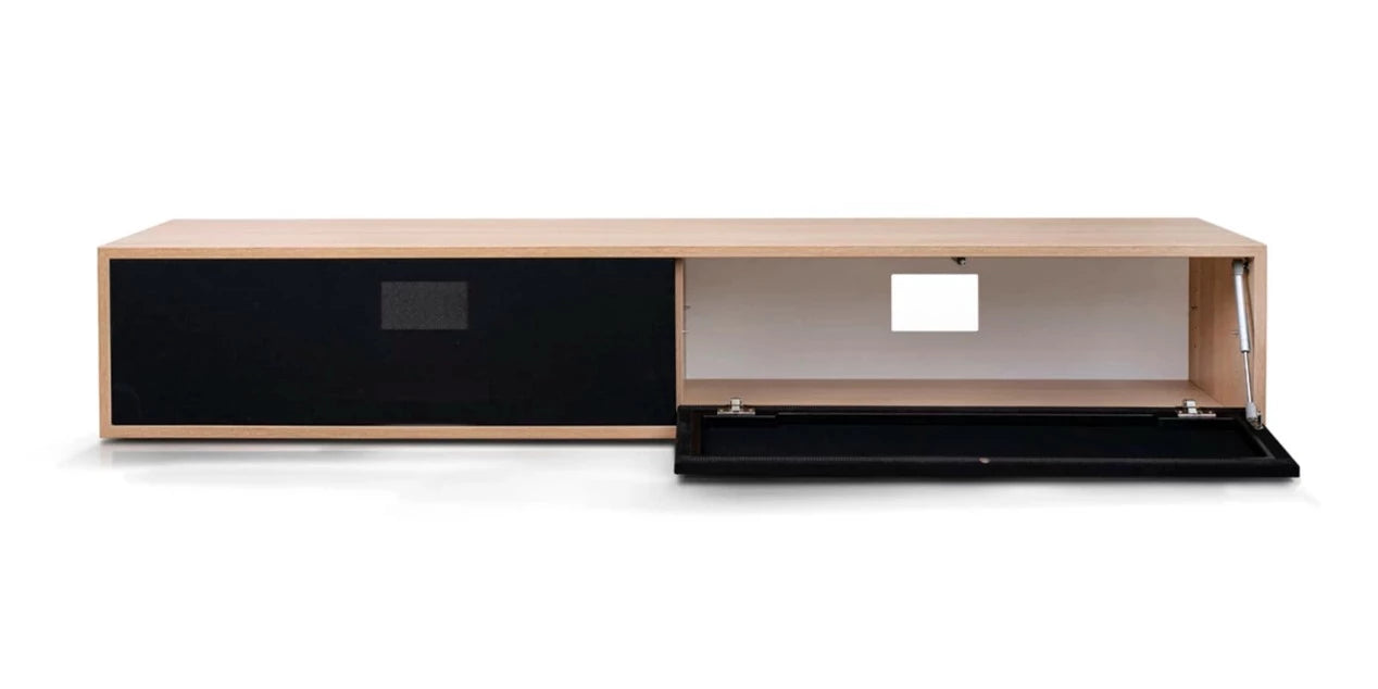 Szafka RTV GŁOŚNIKOWA fornir Rosanero Eye on Design