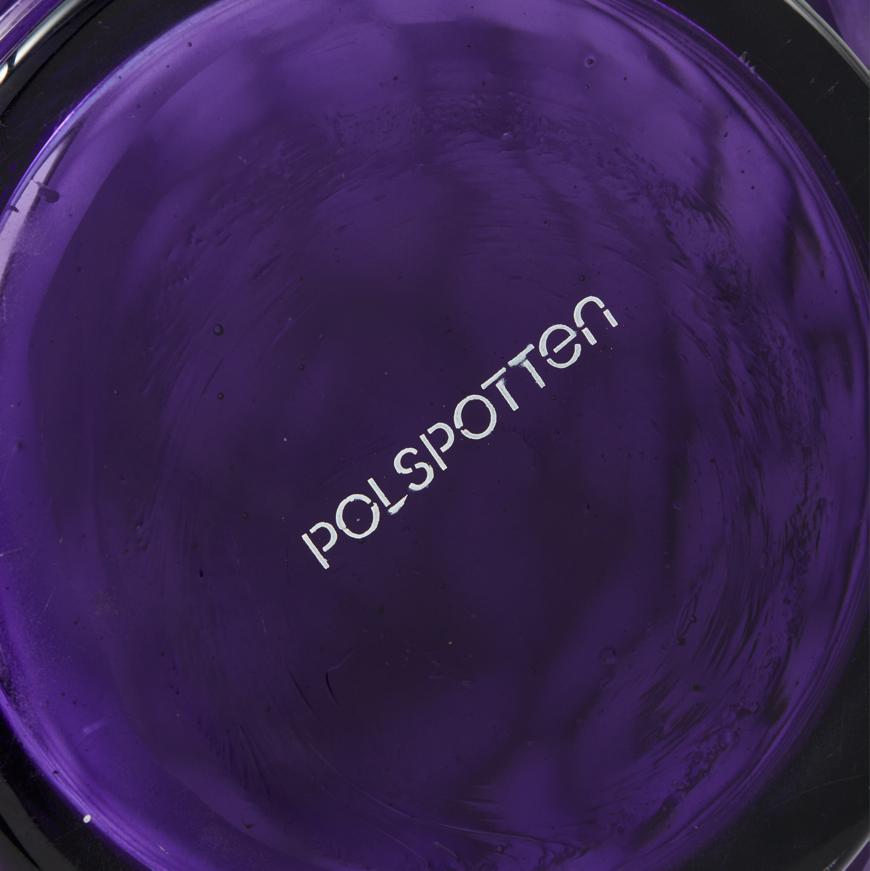 Skleněný váza HONEYCOMB tmavě fialová