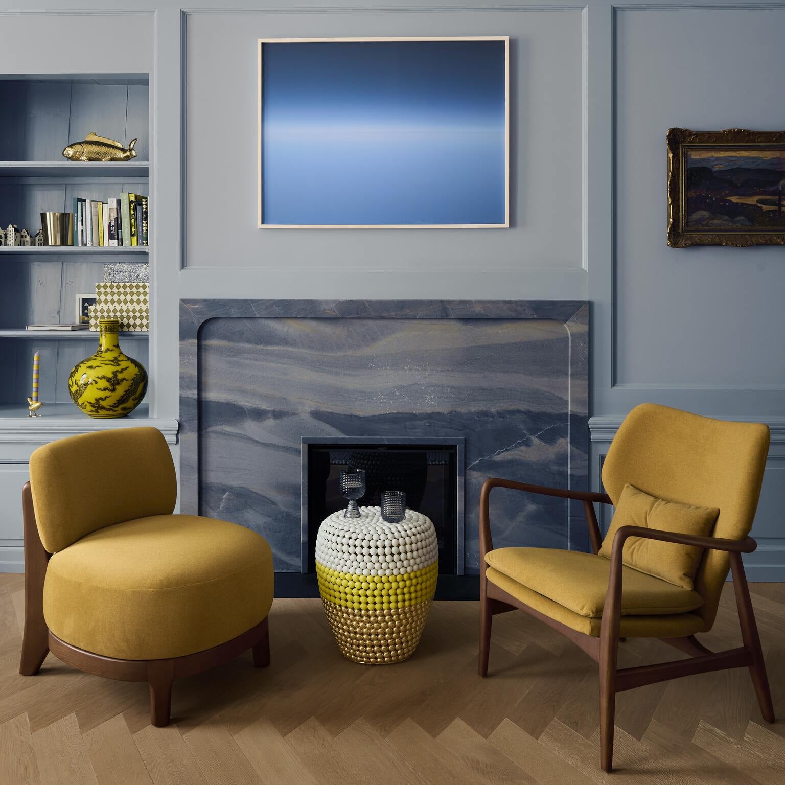 Sada skleniček na víno ROOFTOP šedé sklo