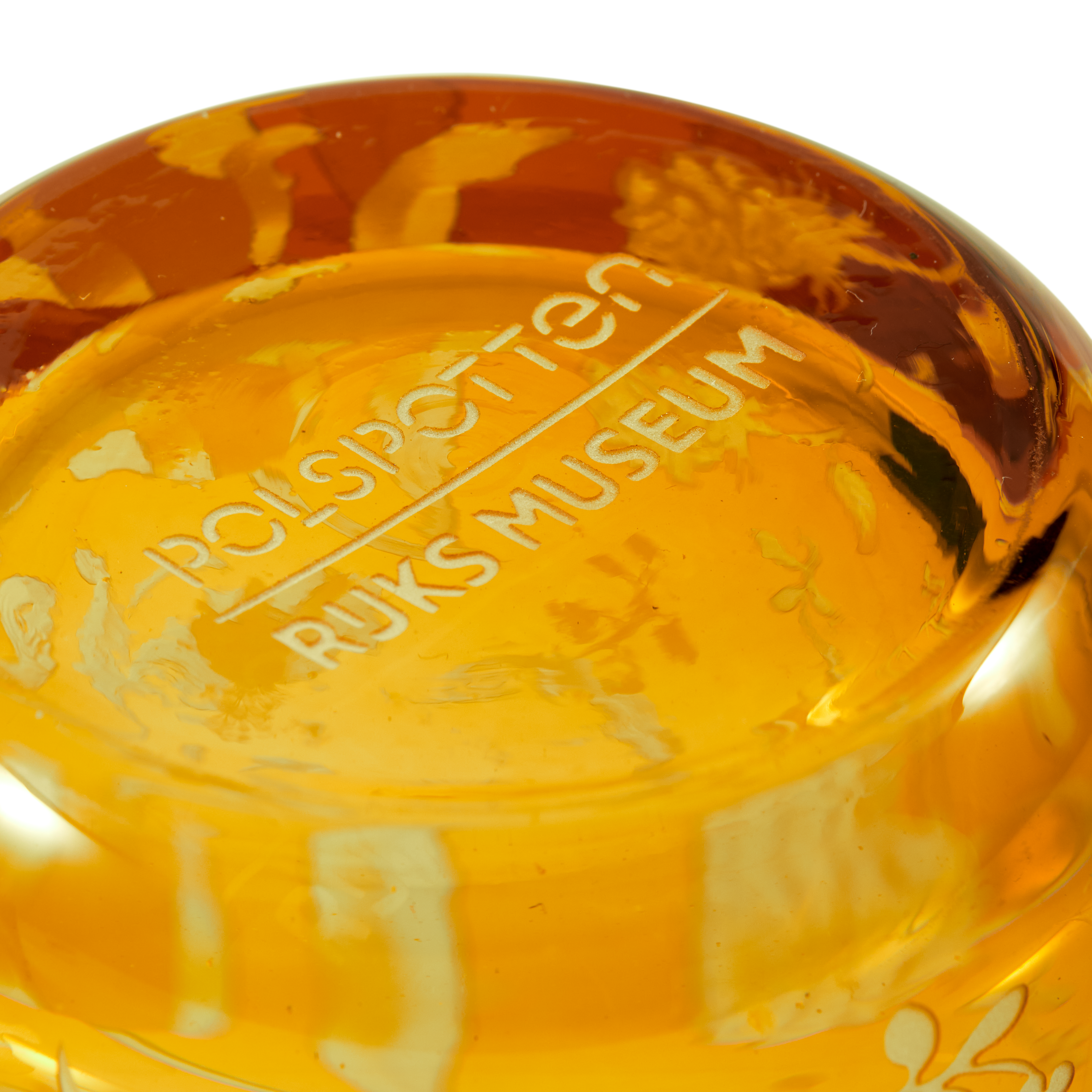 Sada sklenic ROZPTÝLENÉ KVĚTY žluté s pískovaným vzorem