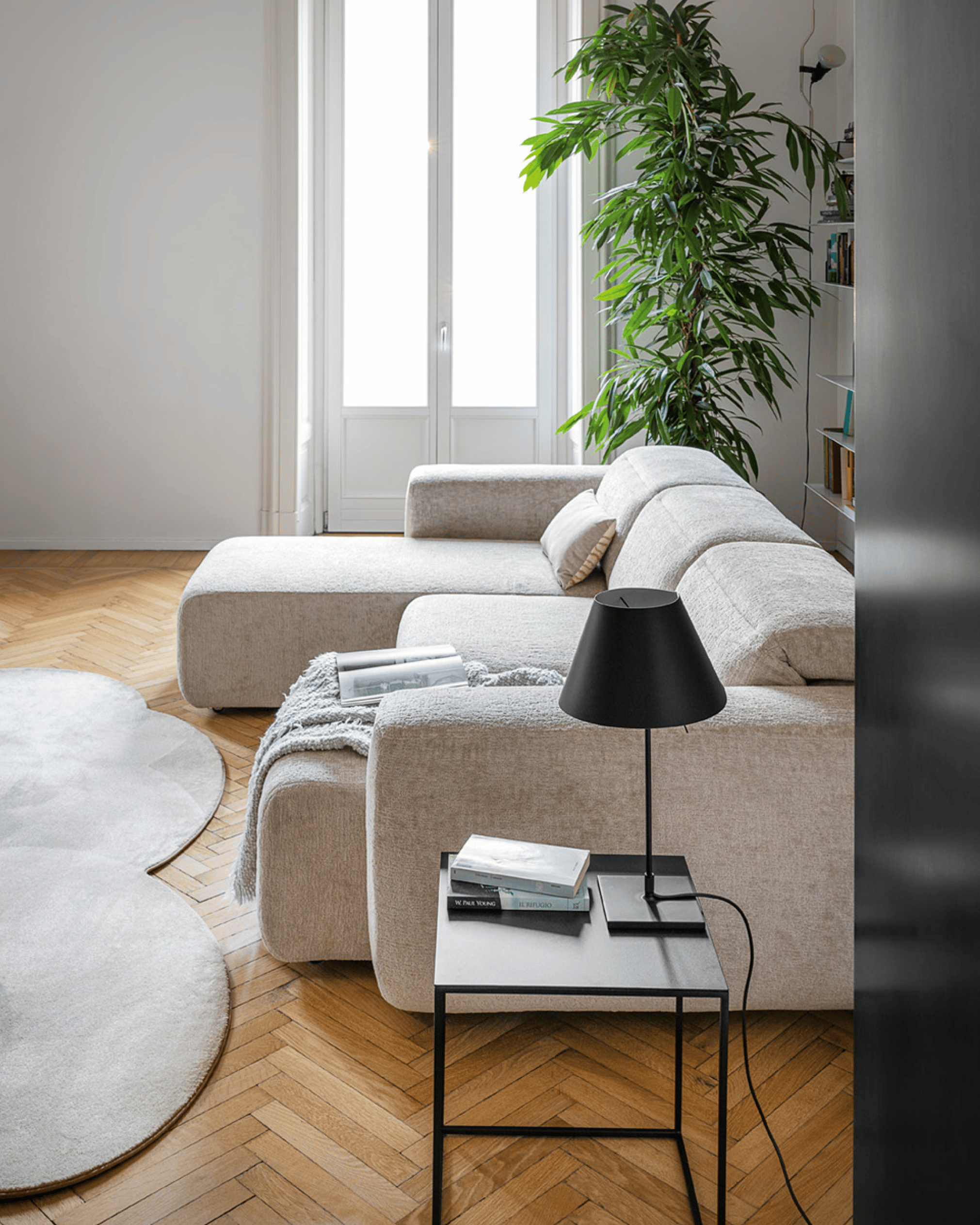 Universal Corner Sofa PANDORA Upholstered