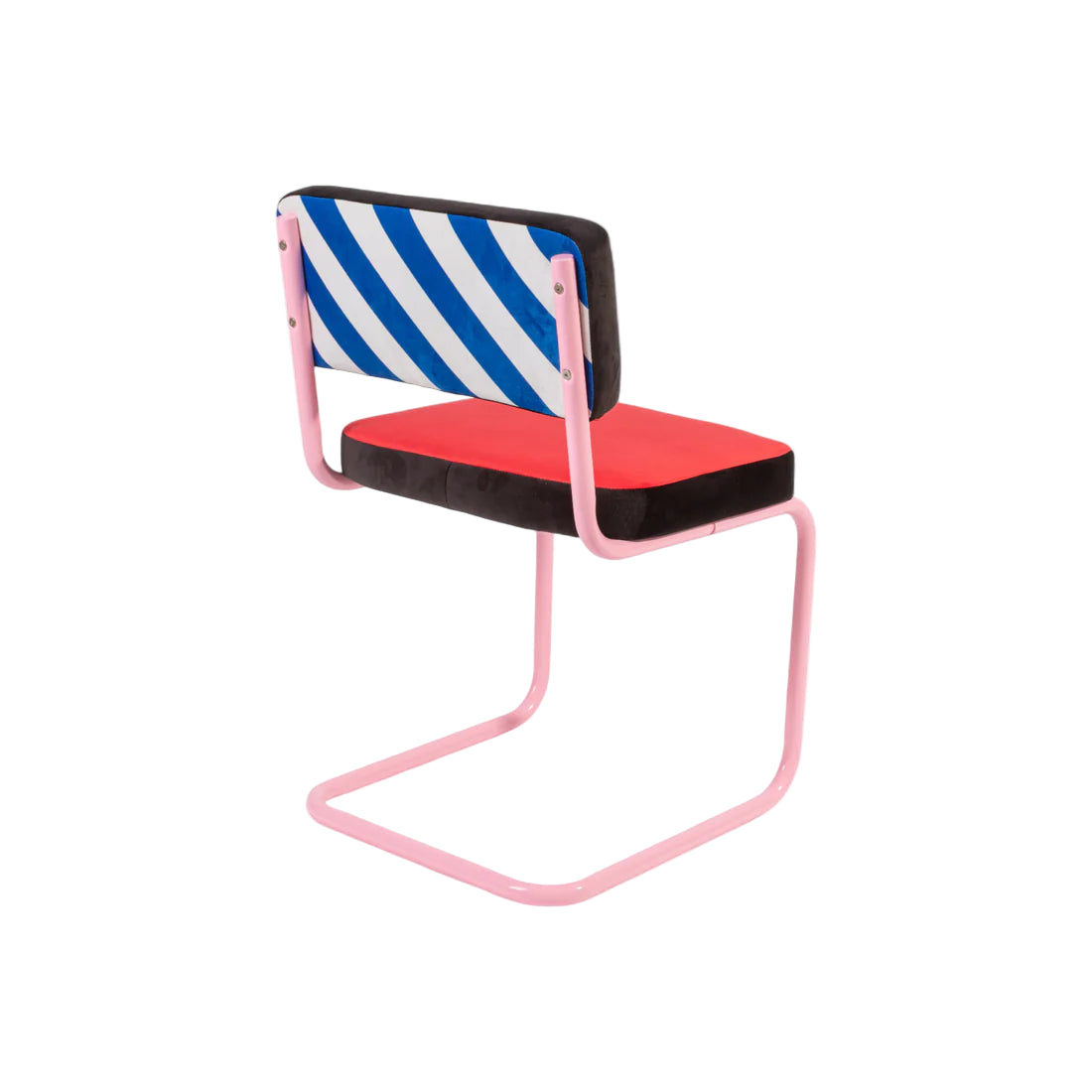 SUPERCHAIR HATCH Chair red with pink base