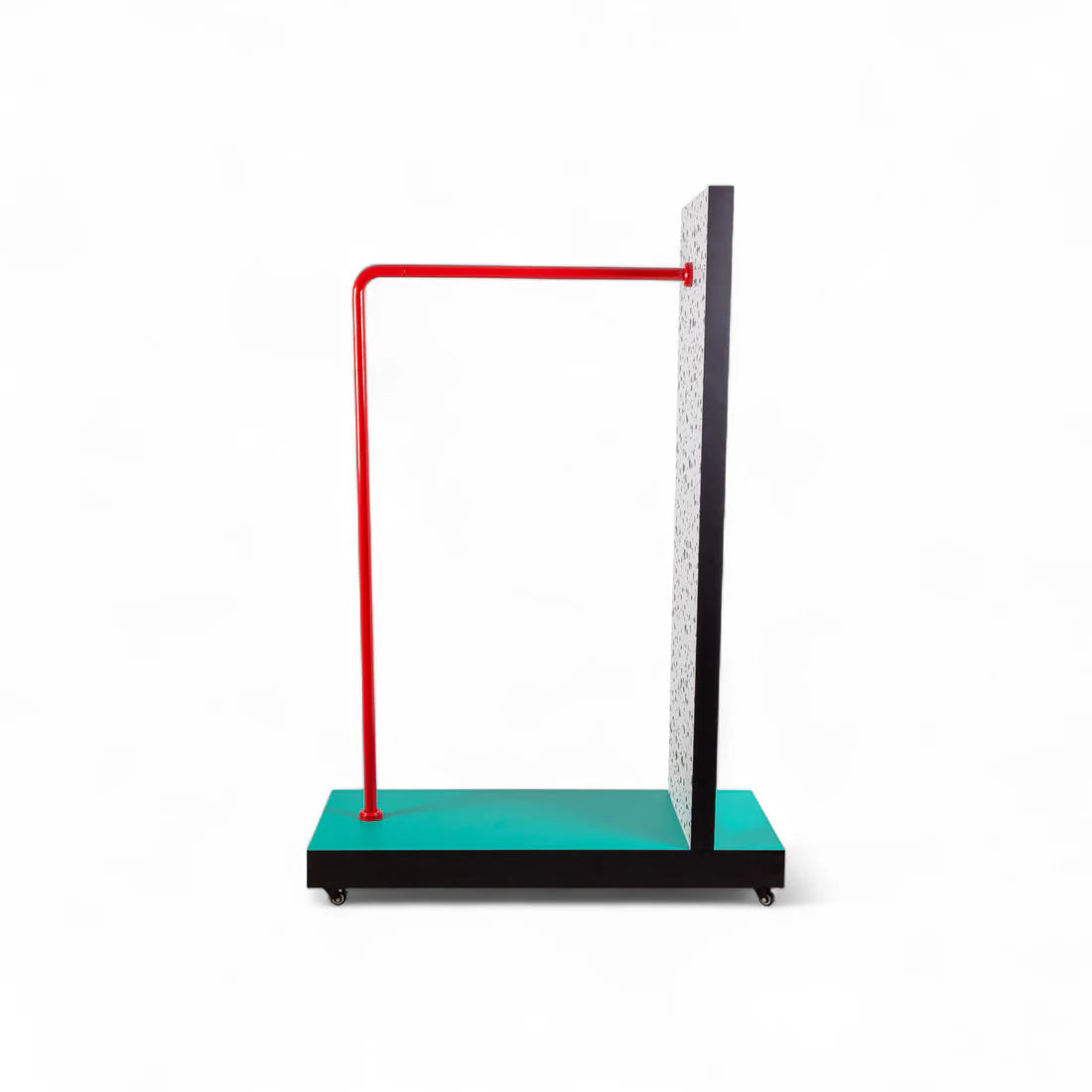 Mobile Hanger SUPERSTENDER TERRAZZO white with turquoise and red
