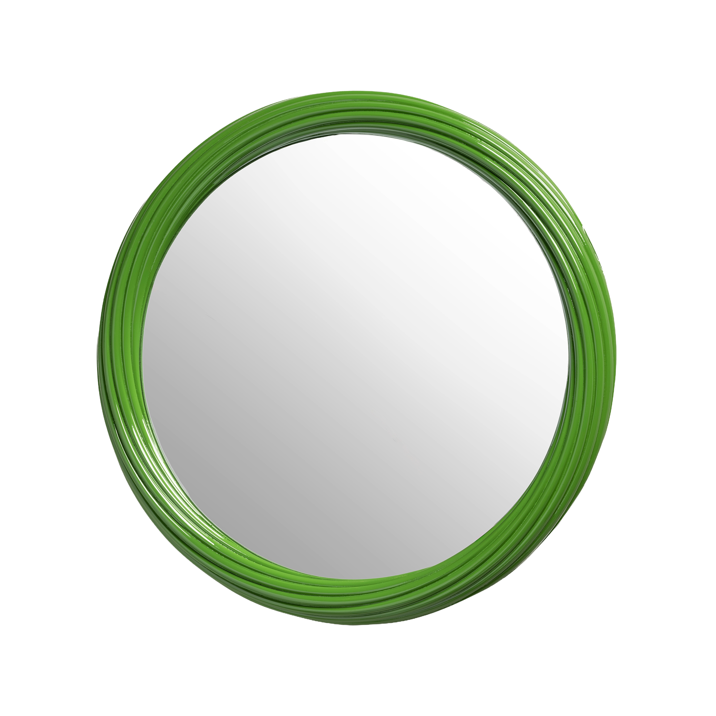 Round Mirror CHURROS Green