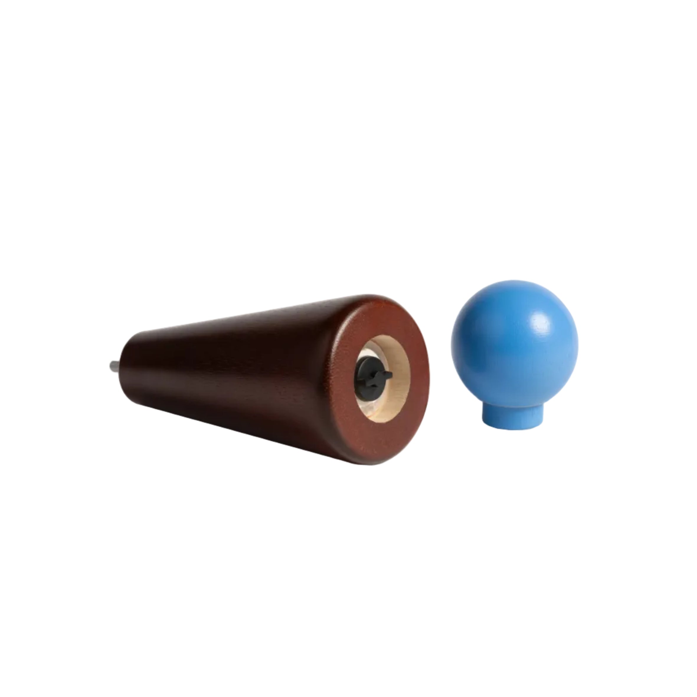 HALMA LARGE Burgundy Spice Grinder with Blue