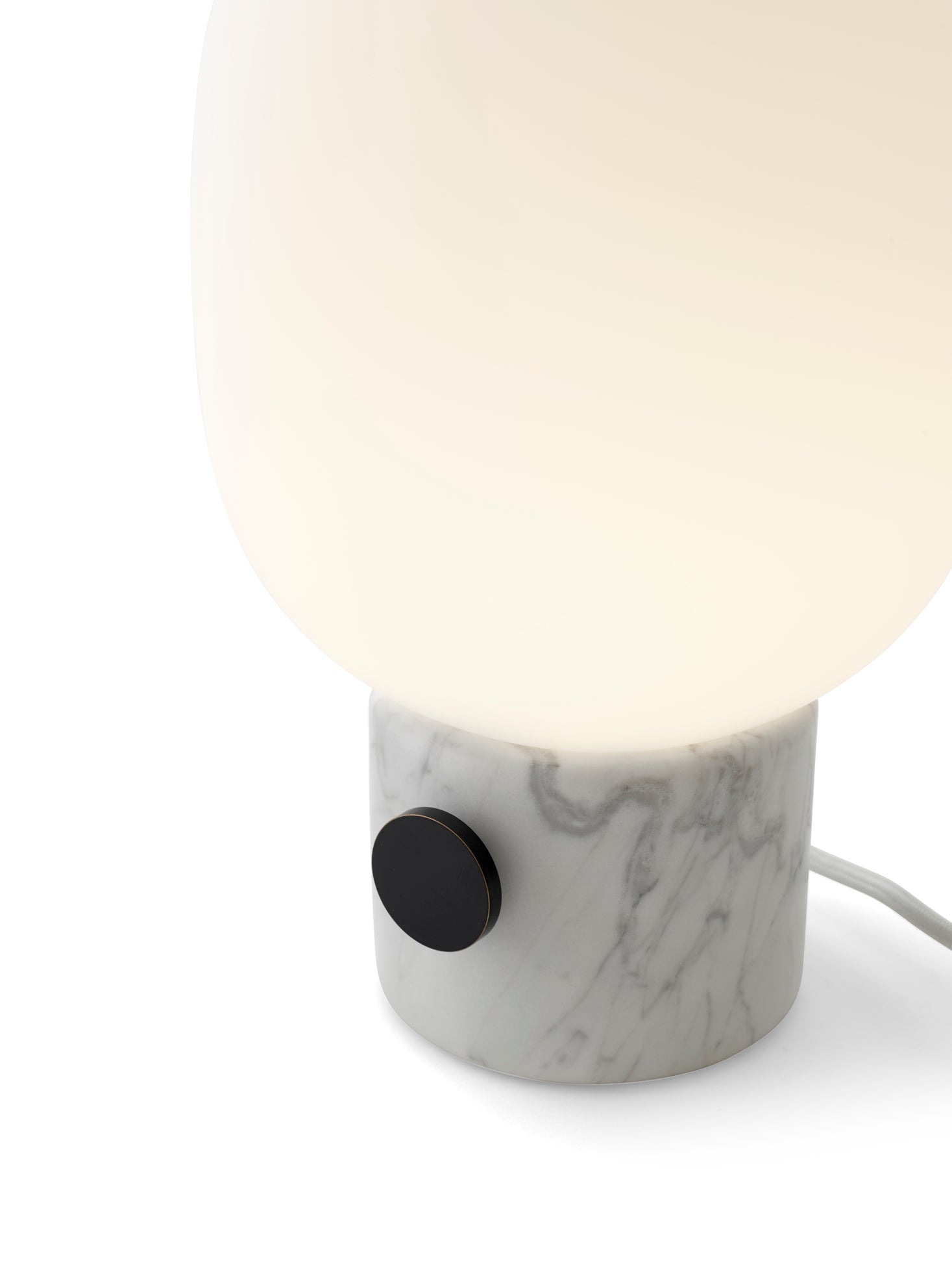 Stolní lampa JWDA bílý mramor