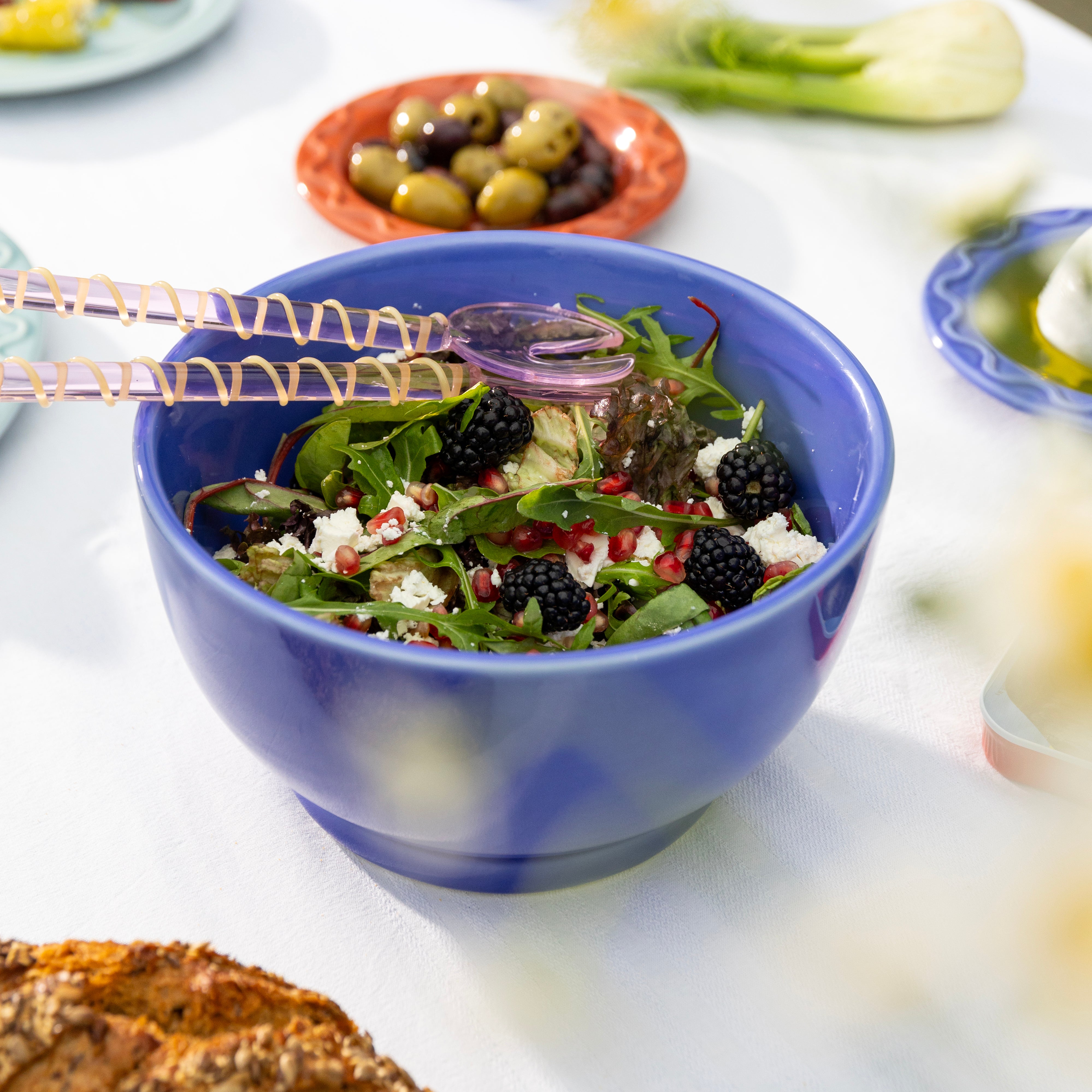 Miska MOCHI světle modrá porcelán