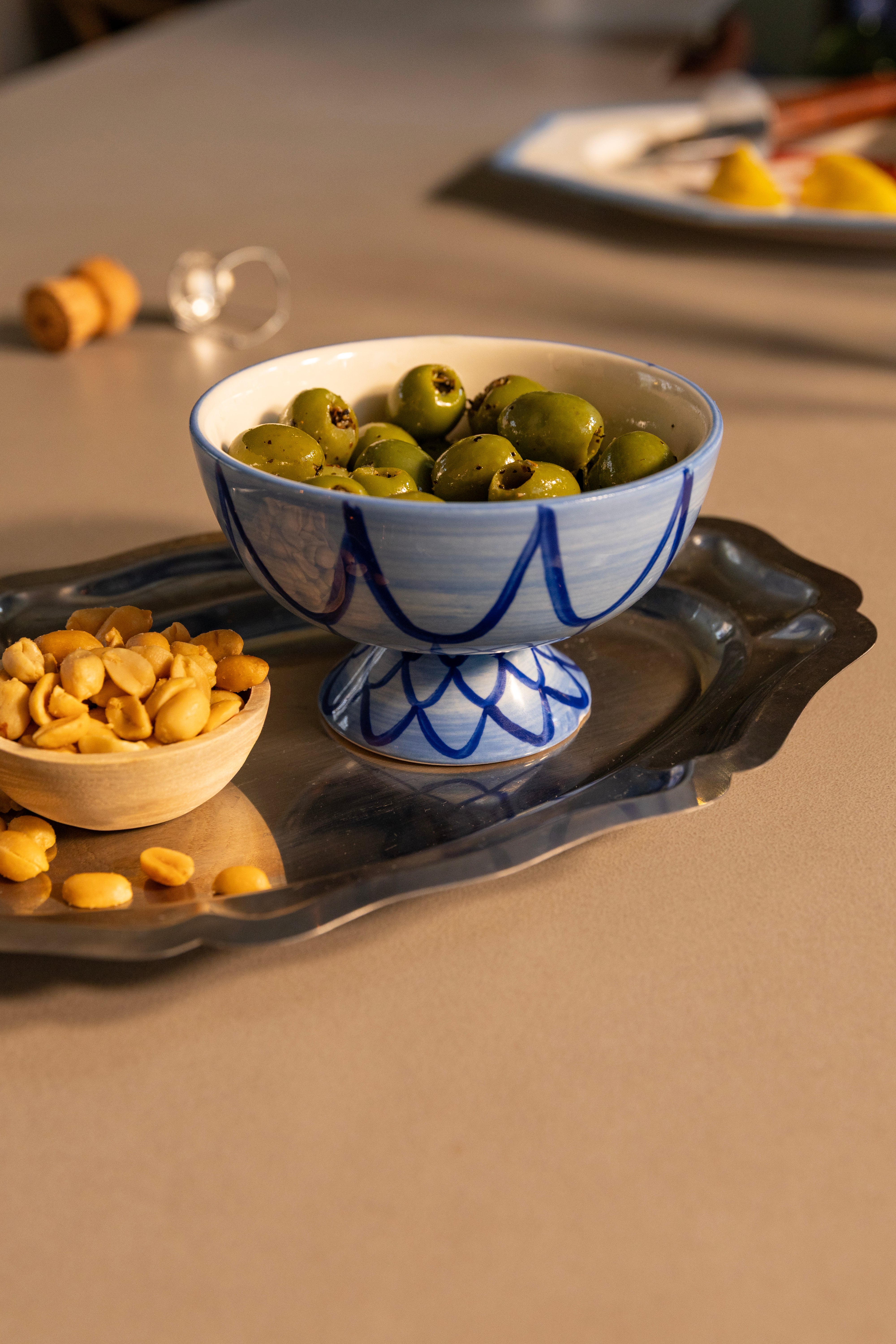 Sada misek SIRENE modrá s bílou