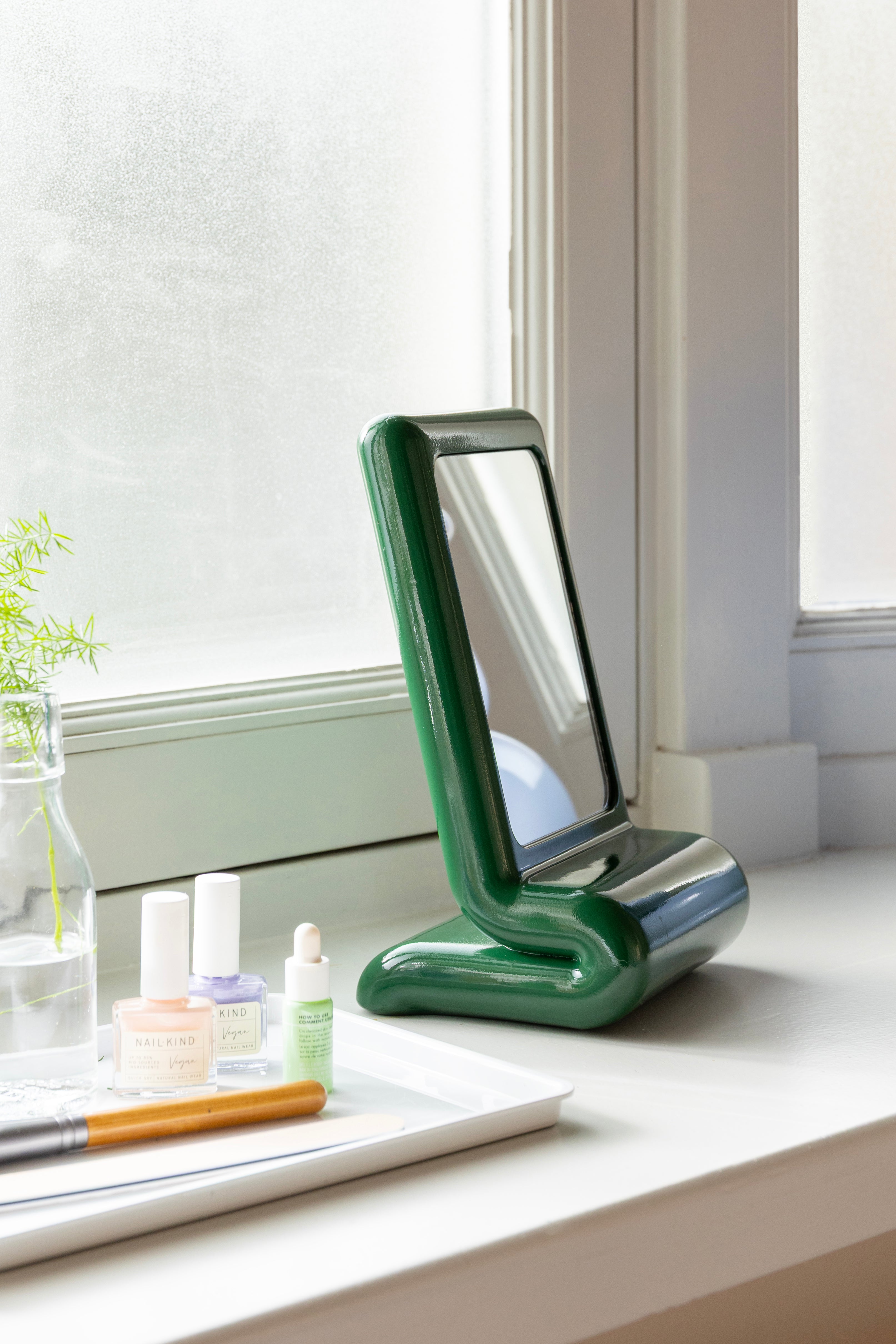 Zrcátko WHIP zelené