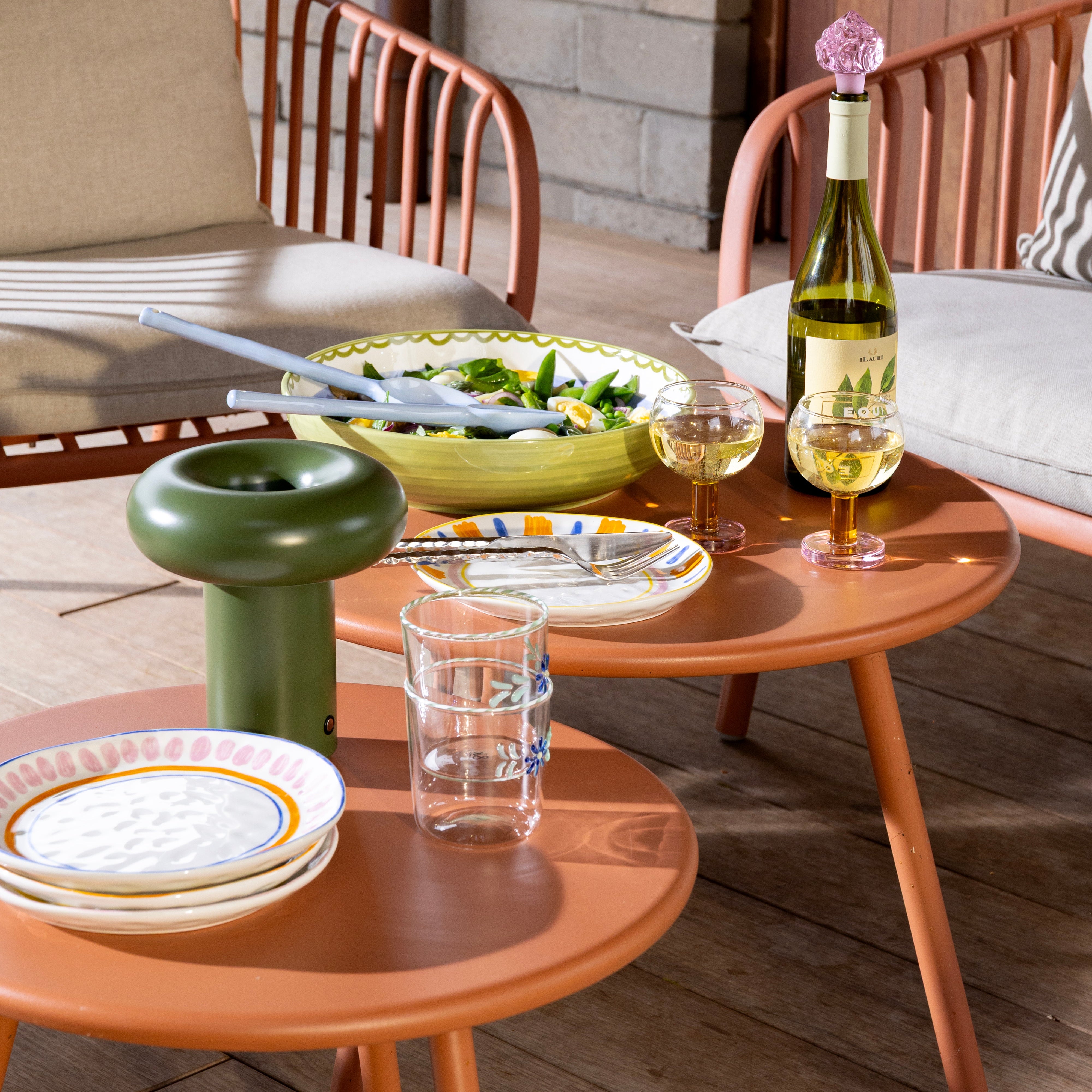 Portable Lamp GLIMPSE Dark Green