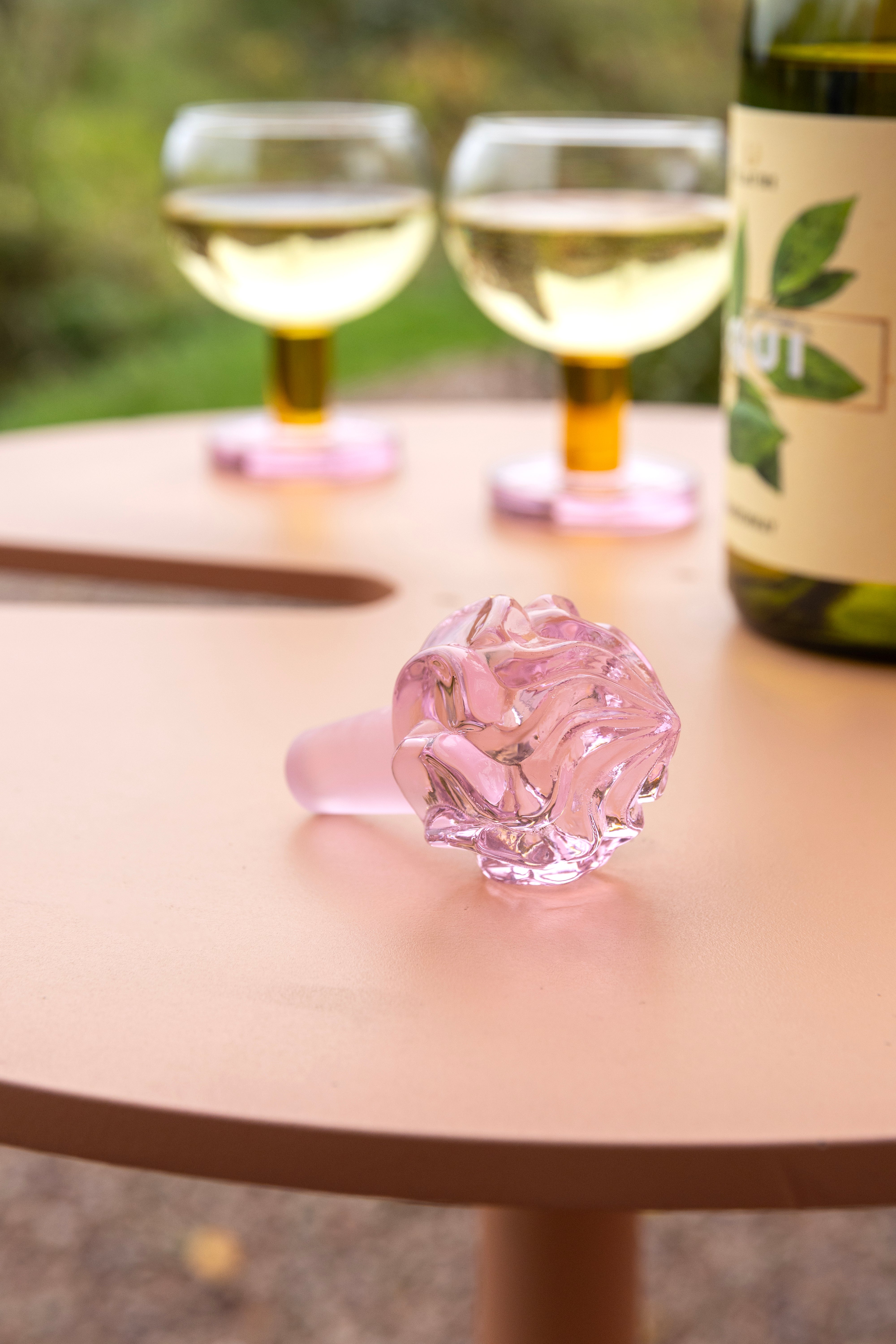 Pink bottle stopper WHIP