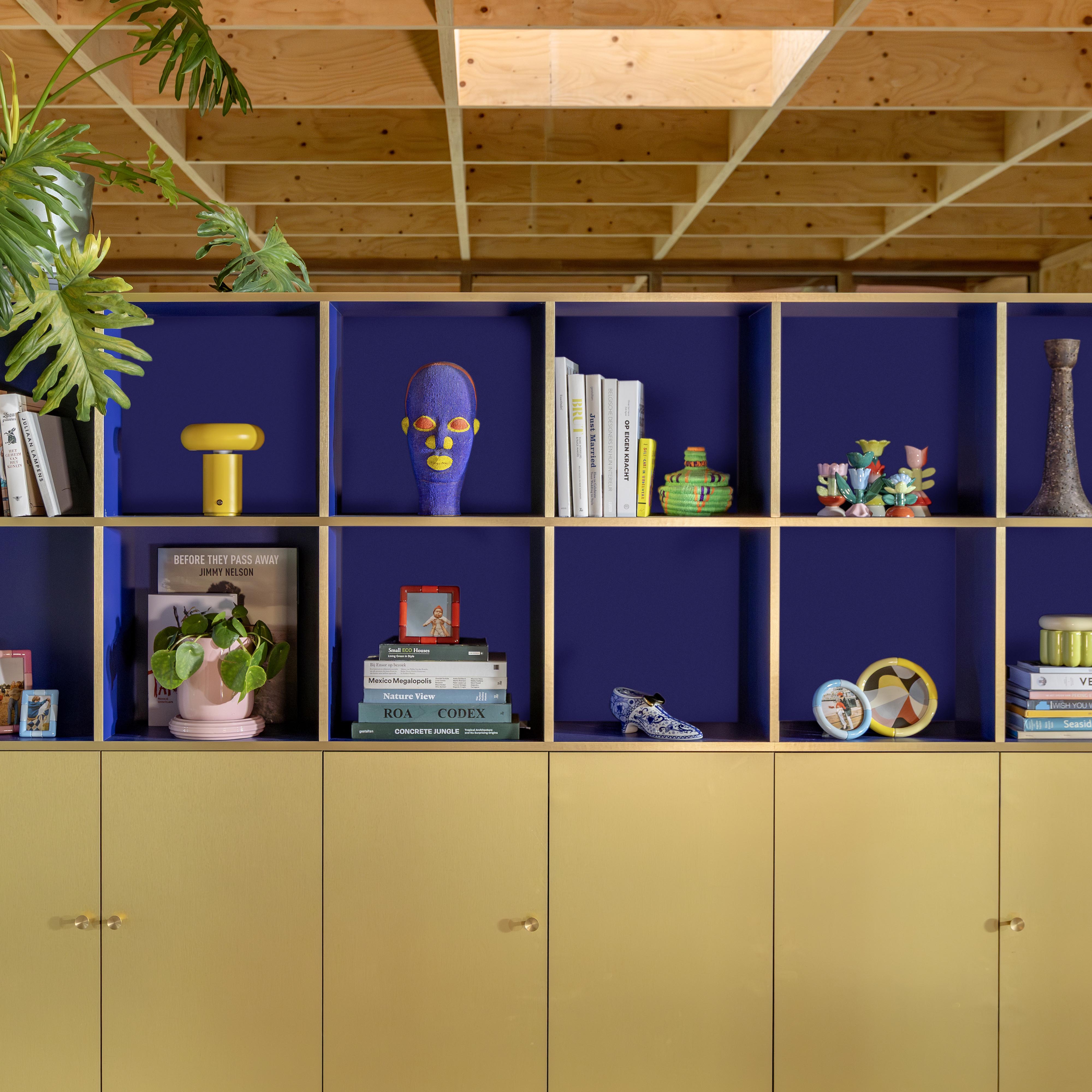 DELFTWARE SHOE white with blue