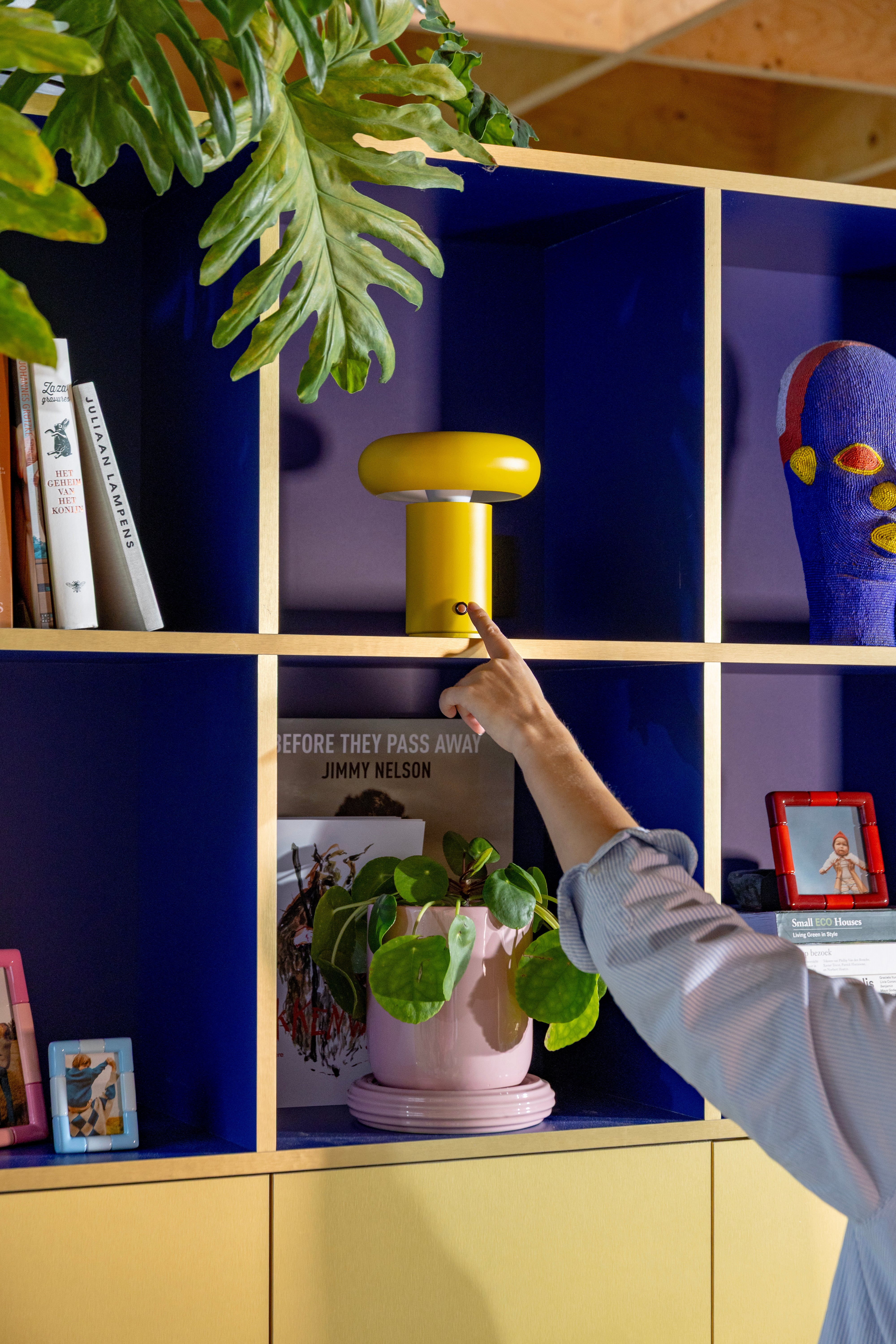 Přenosná lampa GLIMPSE žlutá