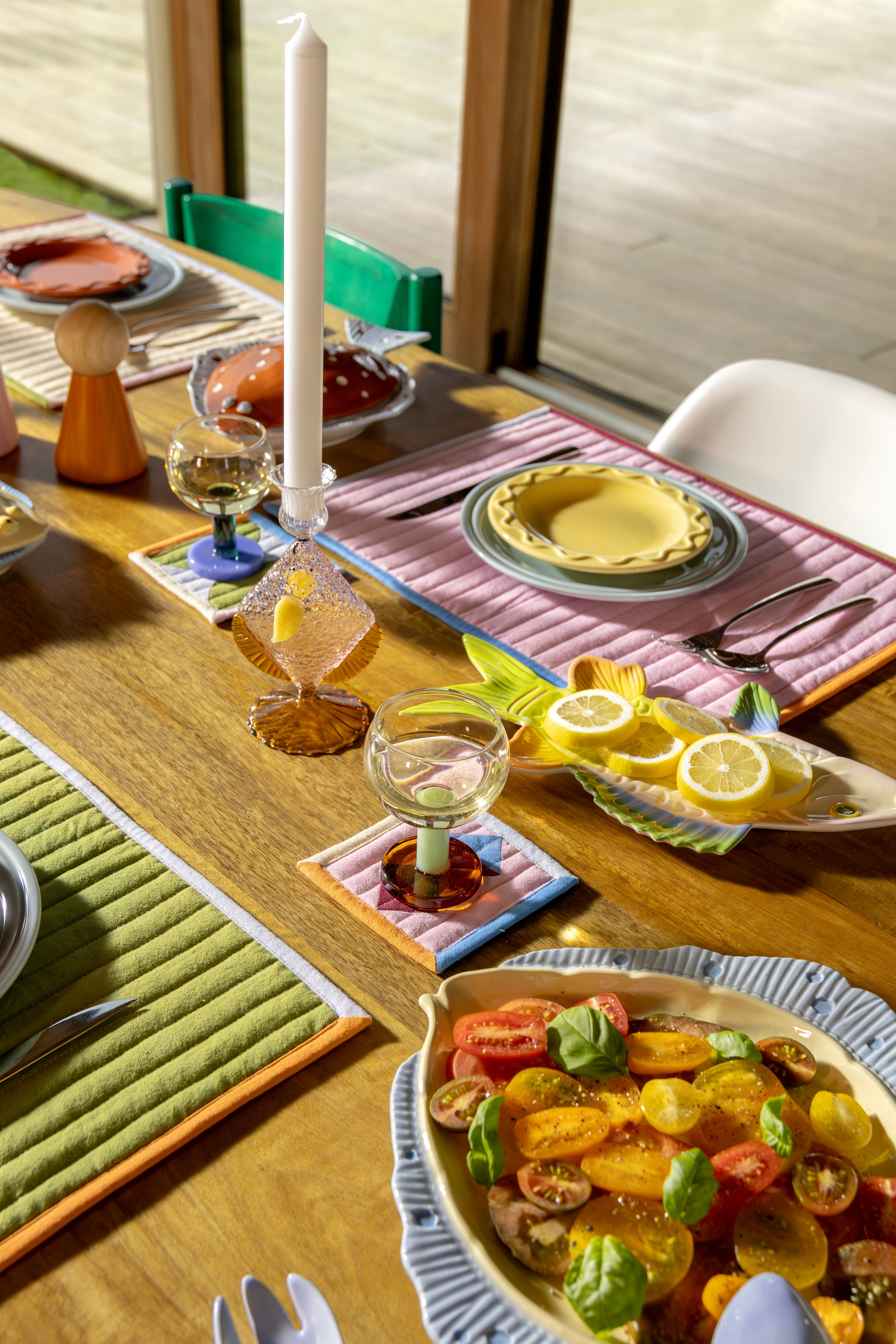 Sada ubrusů STITCH barevná