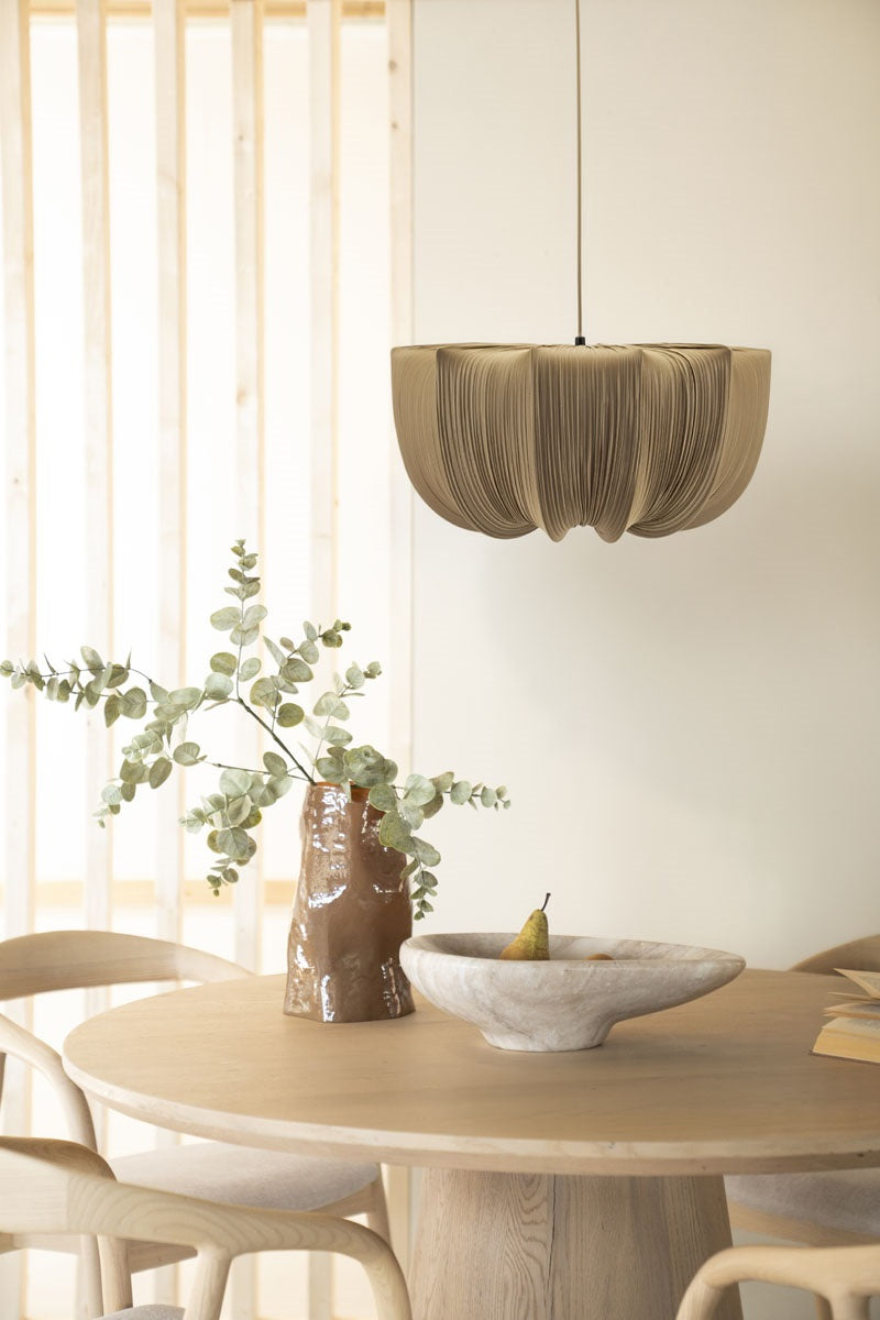 Lampa visící NUVIA ONE jasně hnědá