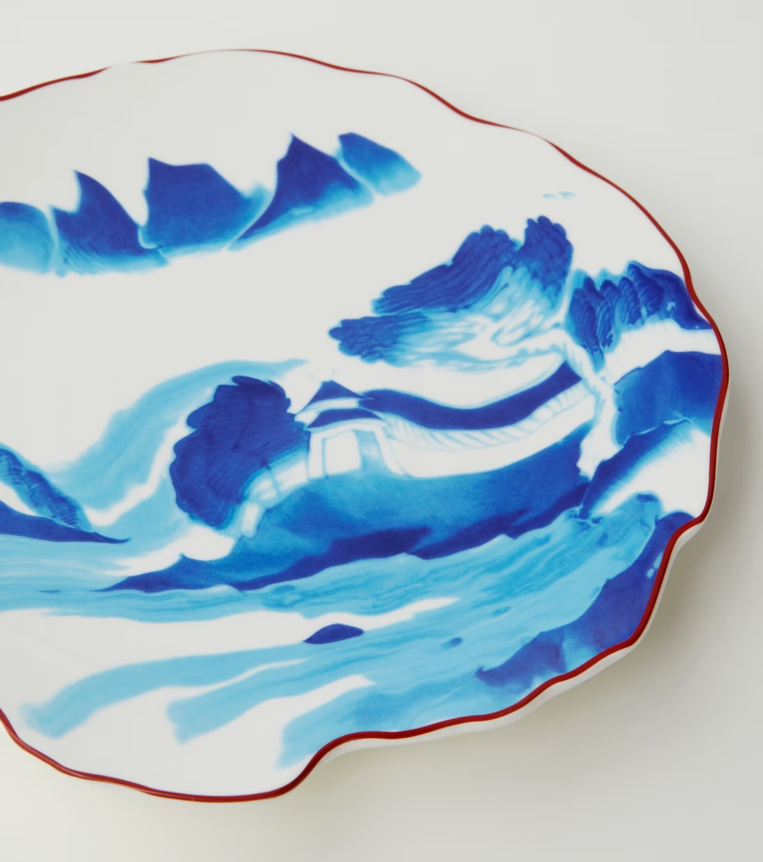 Talíř CLASSIC ON ACID - TÁRNOUCÍ KRAJINA porcelánový