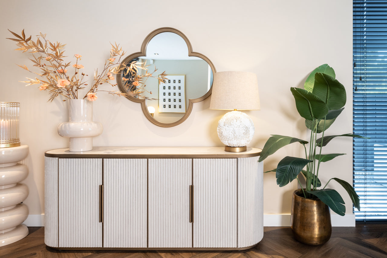 Lustr LOWEN kartáčovaný zlatý