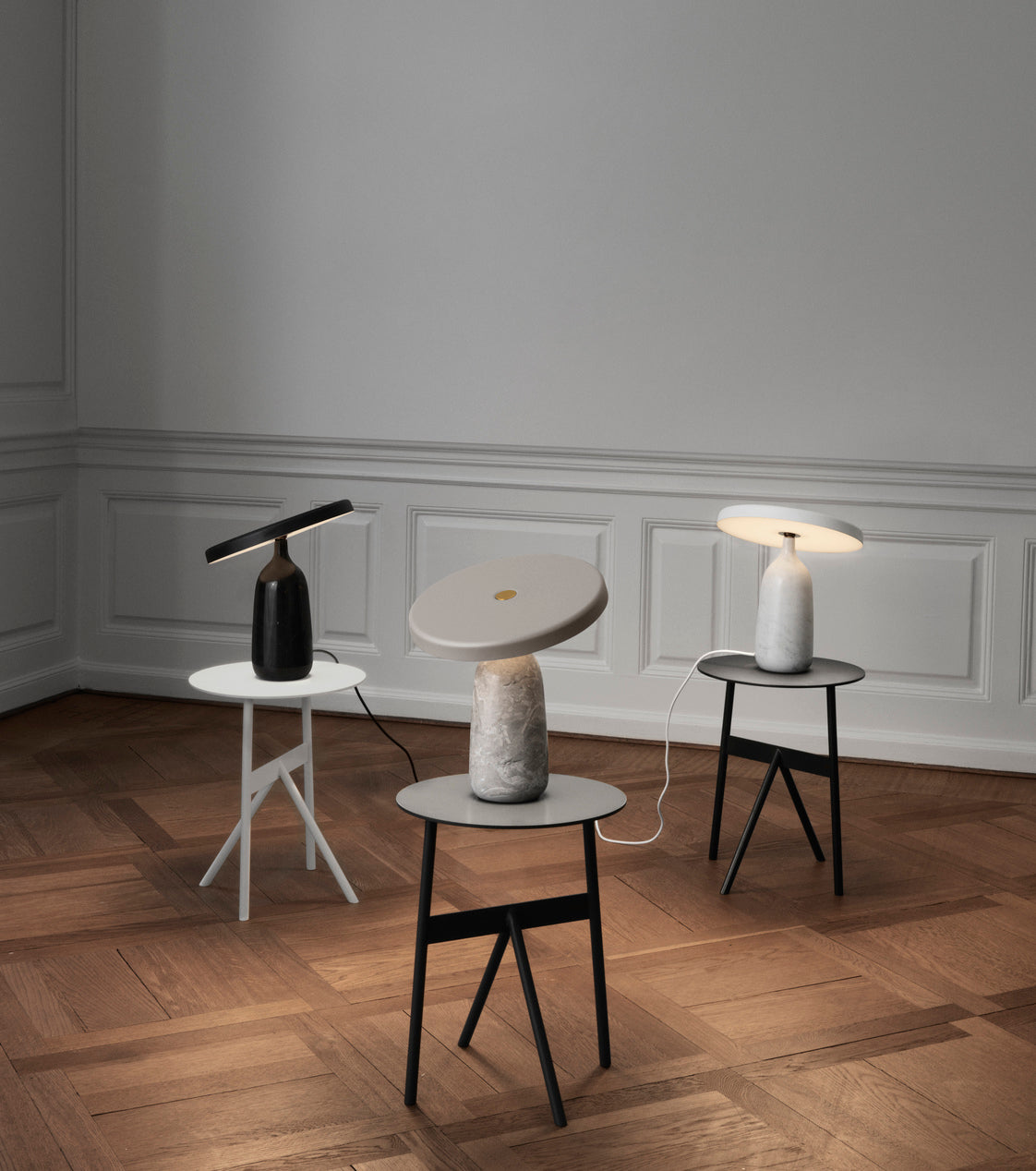 Stolní lampa EDDY černá