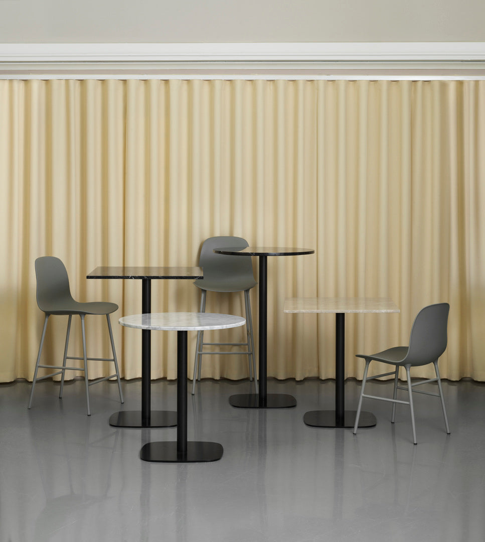 Gray bar chair